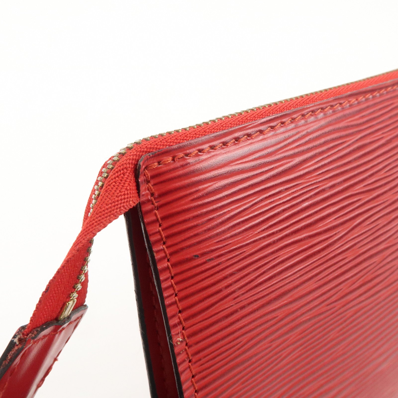 Louis Vuitton Epi Pochette Accessoires Pouch Castilian Red M52947