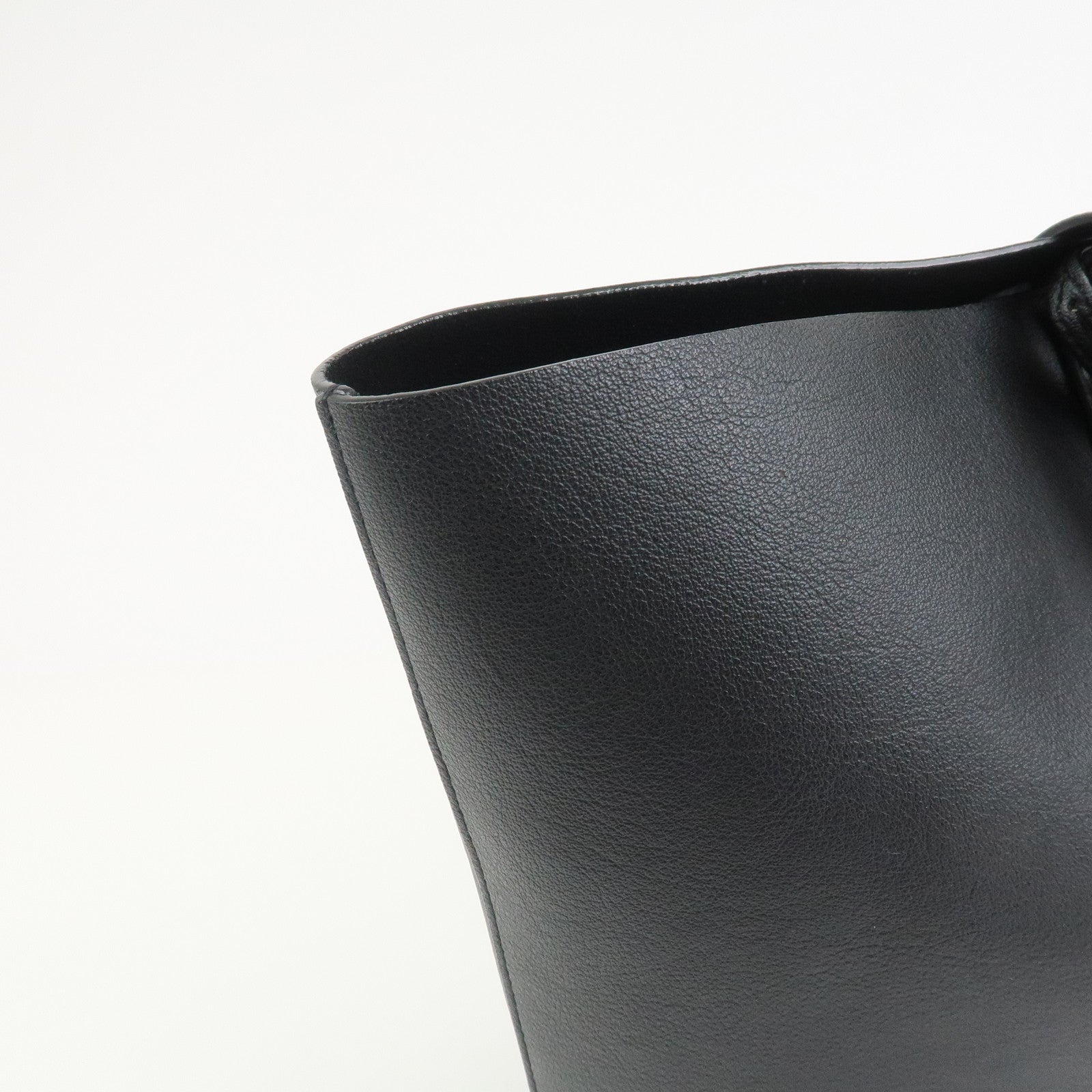 SAINT LAURENT PARIS Shopping Bag EAST WEST Tote Bag Black 600281