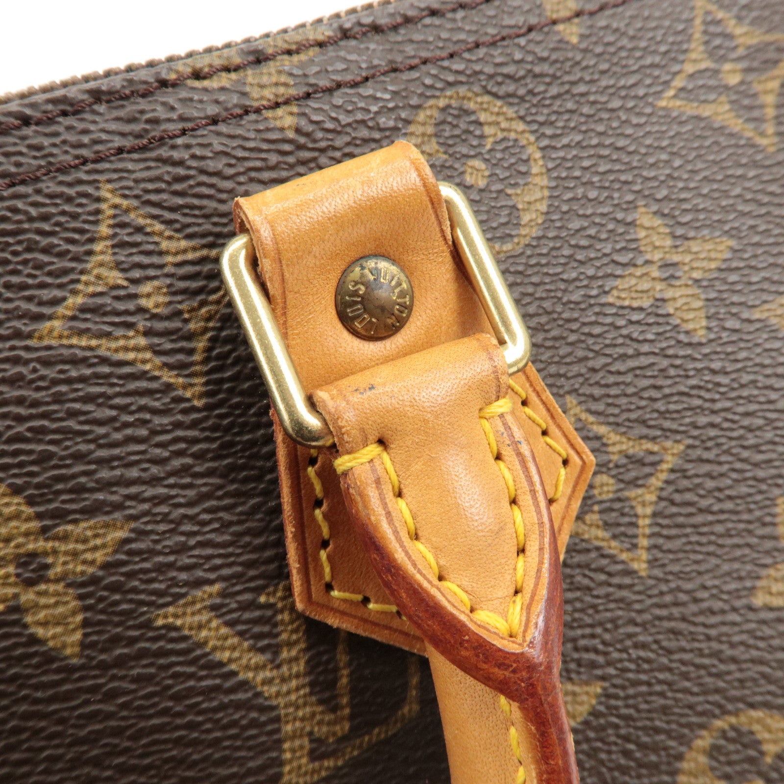 Louis Vuitton Monogram Speedy 30 Hand Bag Boston Bag M41526 Used