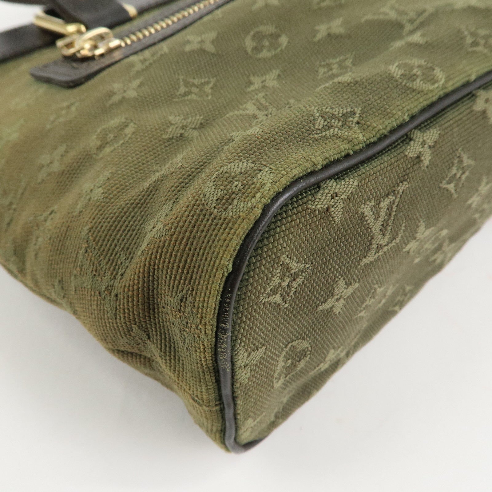 Louis Vuitton Monogram Mini Lucille PM Hand Bag TST Khaki M92682 Used
