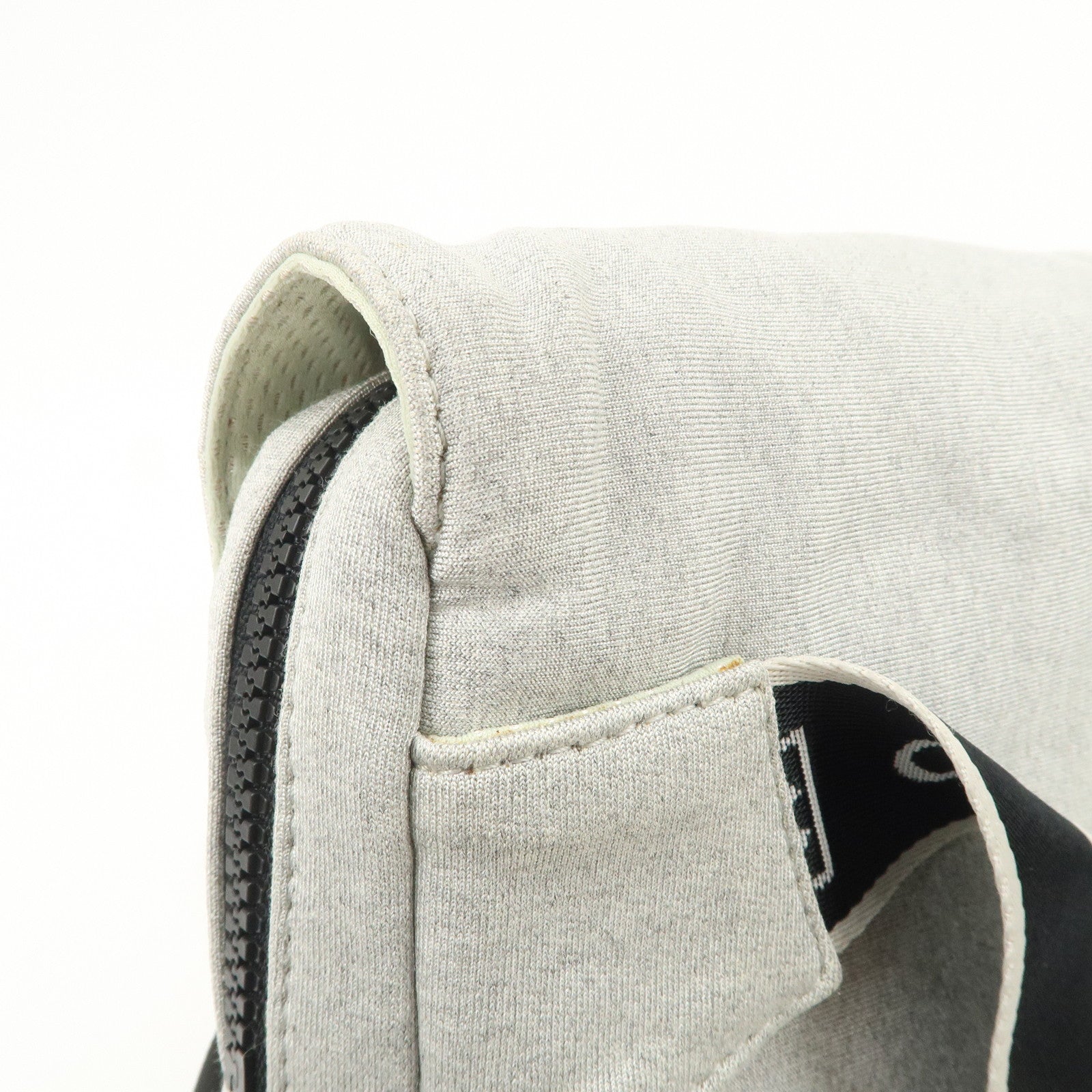 CHANEL Sport Line Cotton Jersey Waist Bag Body Bag Grey