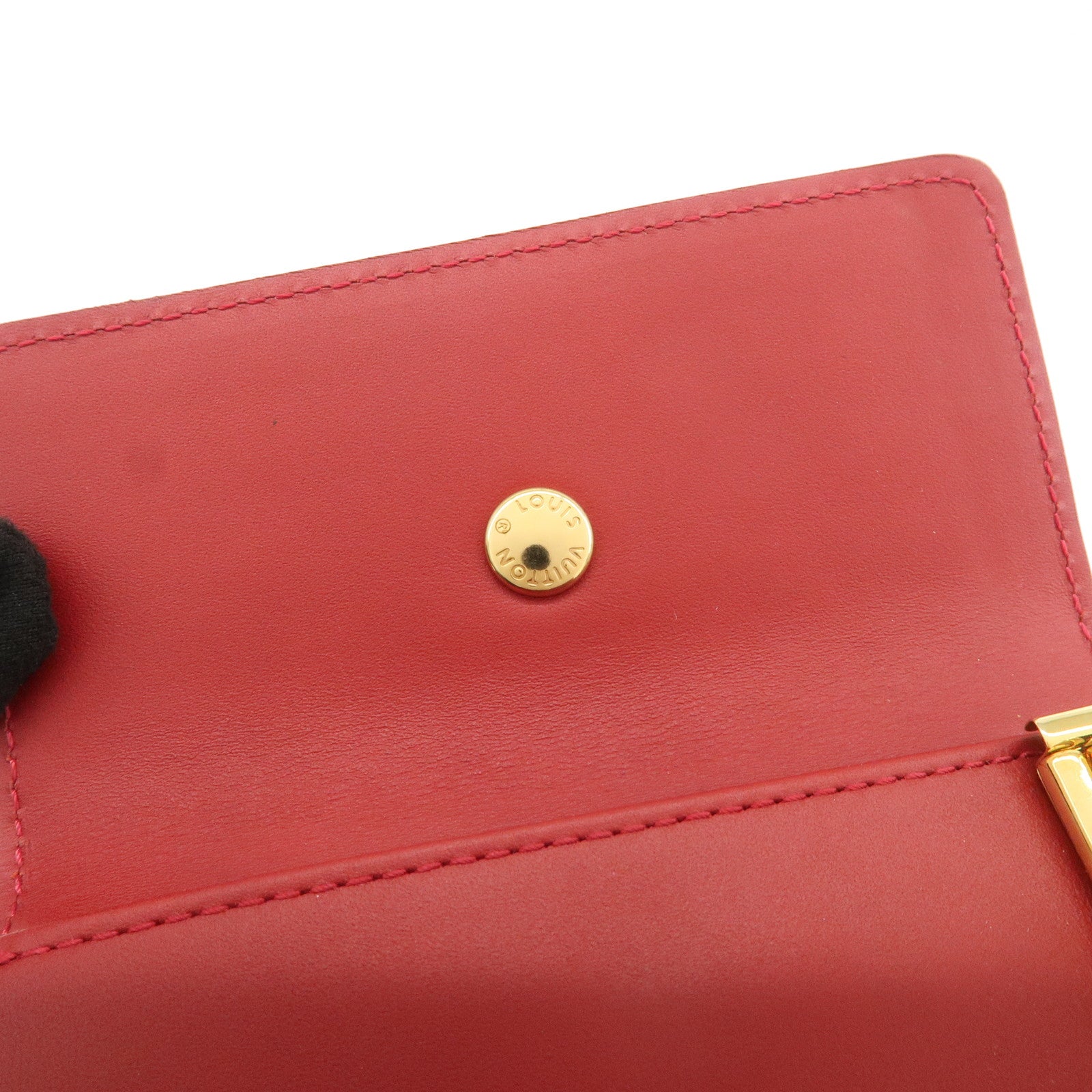 Louis Vuitton Vernis Multicles 4 Key Case Key Holder Cerise M91976