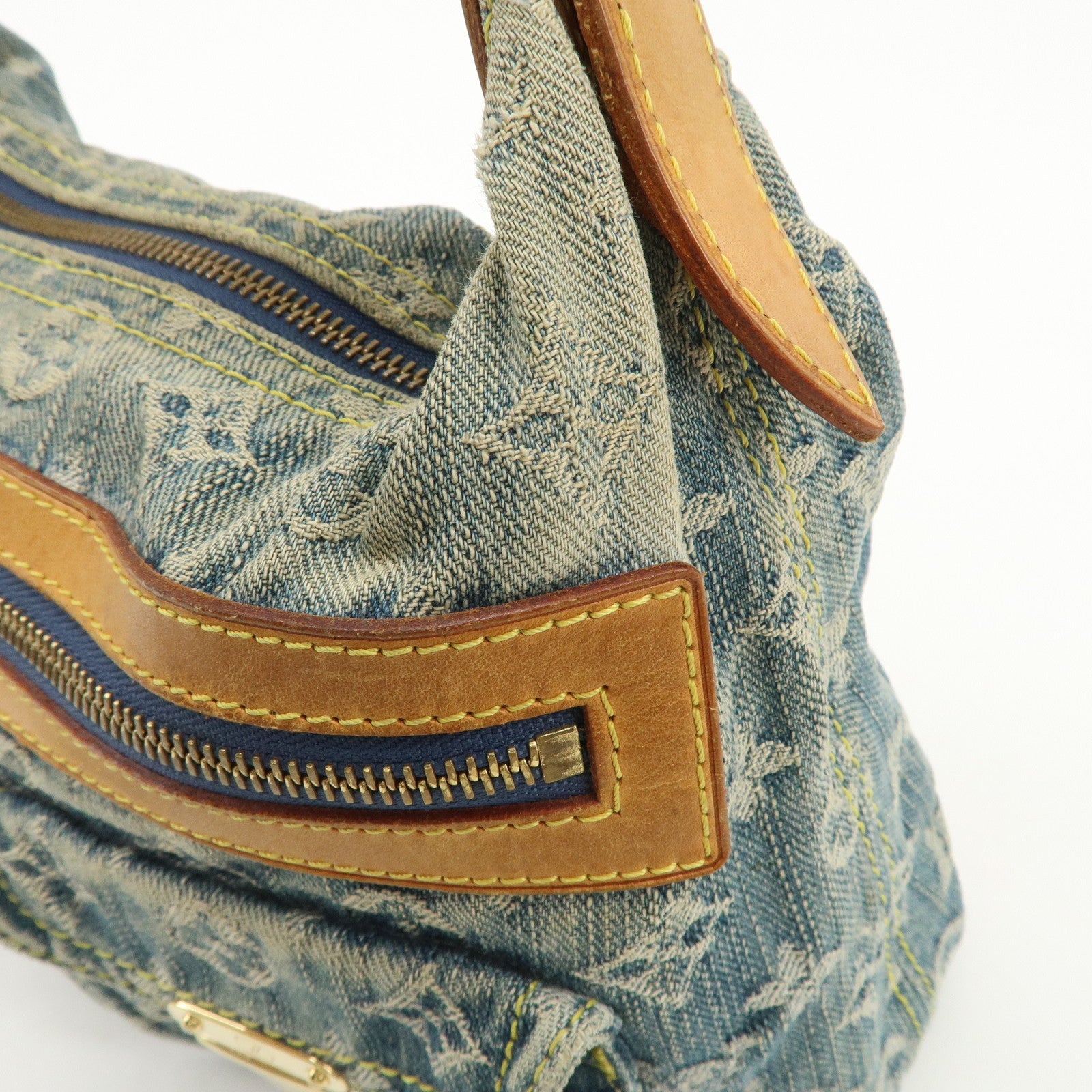 Louis Vuitton Monogram Denim Baggy PM 2Way Shoulder Bag M95049