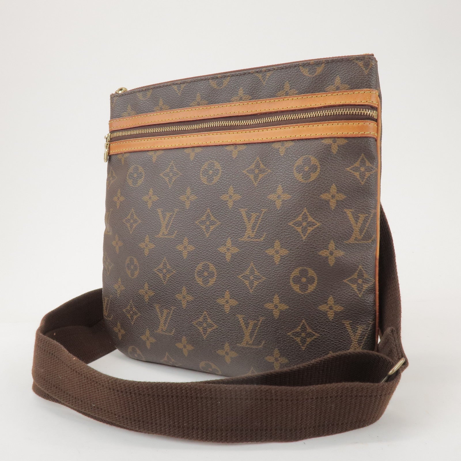Louis Vuitton Monogram Pochette Bosphore Shoulder Bag M40044
