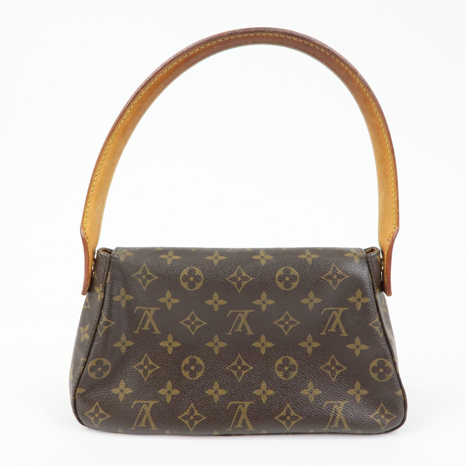 Louis Vuitton Monogram Mini Looping Shoulder Bag Brown M51147