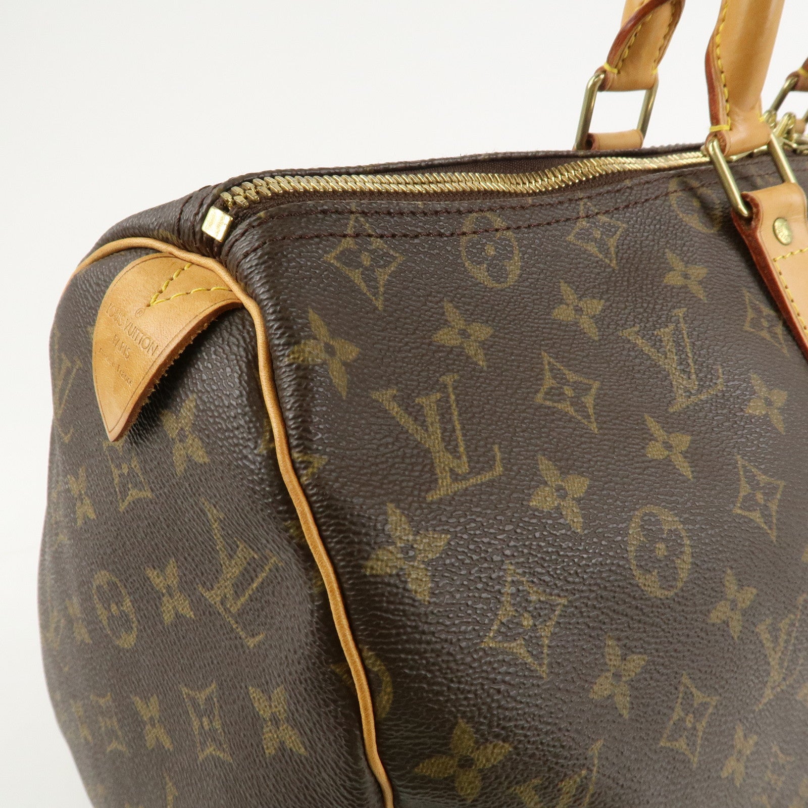 Louis Vuitton Monogram Keep All 45 Boston Bag Brown M41428 Used