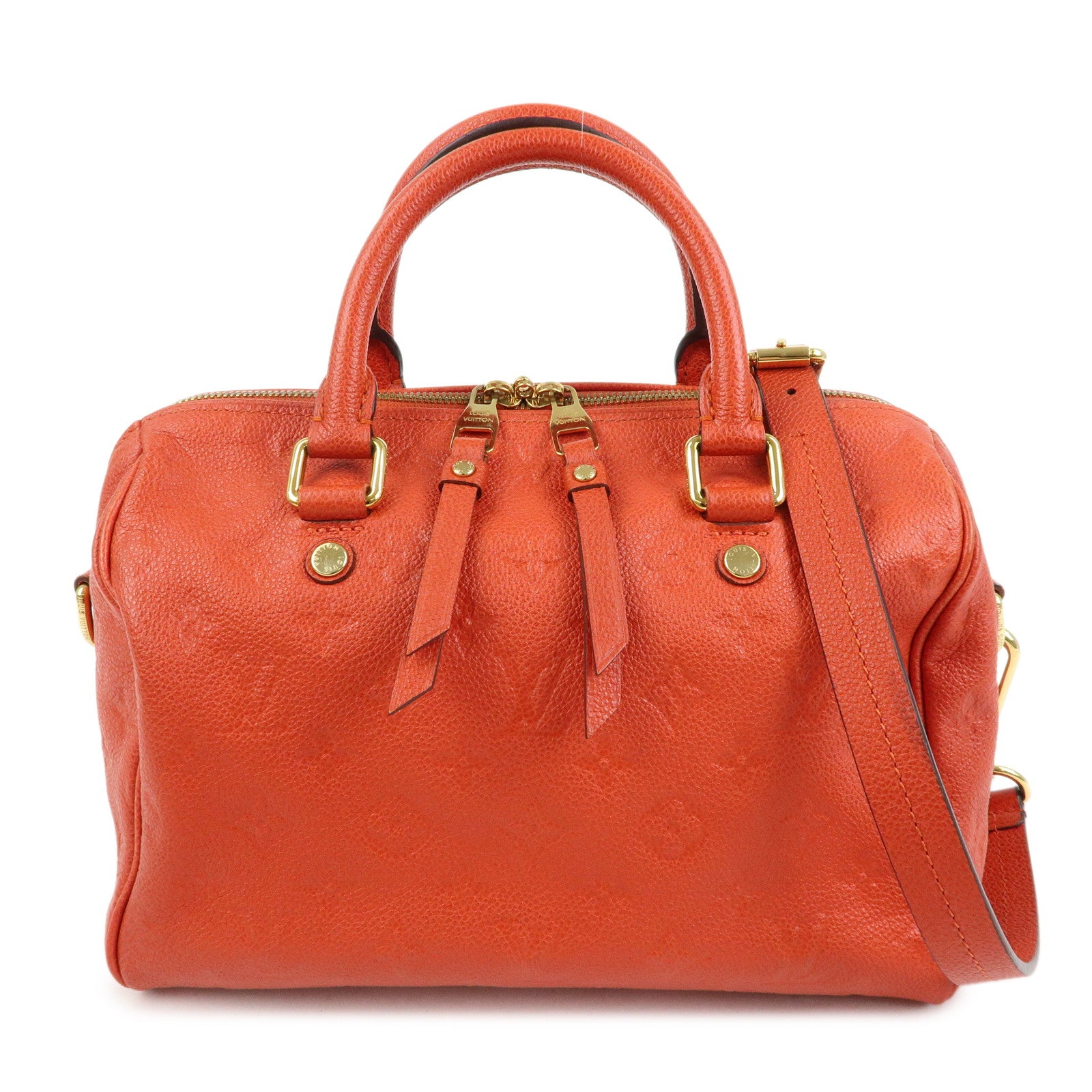 Louis Vuitton Monogram Empreinte Speedy Bandouliere 25 M40758