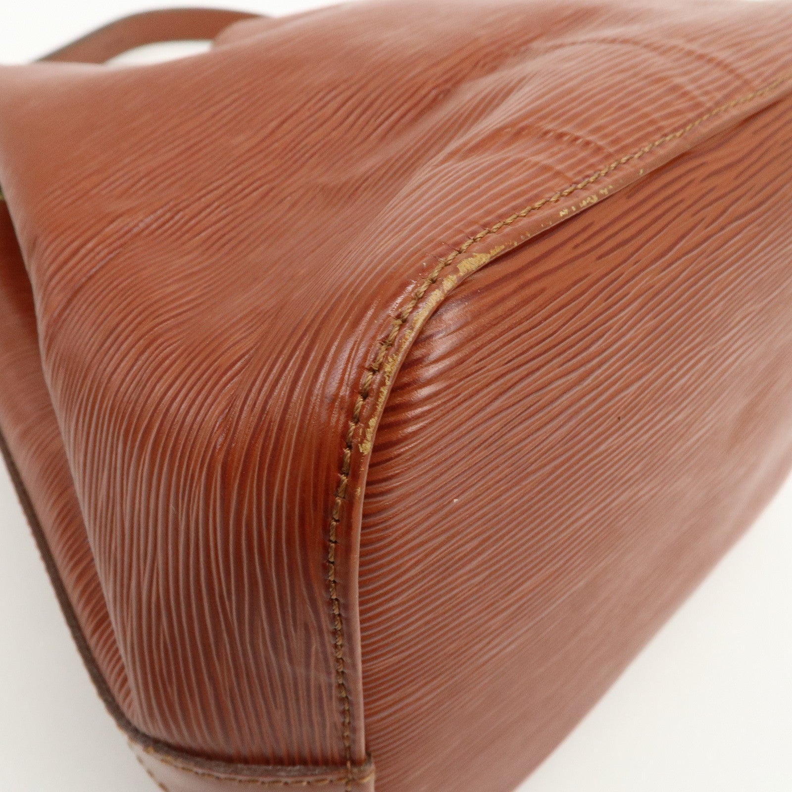 Louis Vuitton Epi Petit Noe Shoulder Bag Kenya Brown M44103