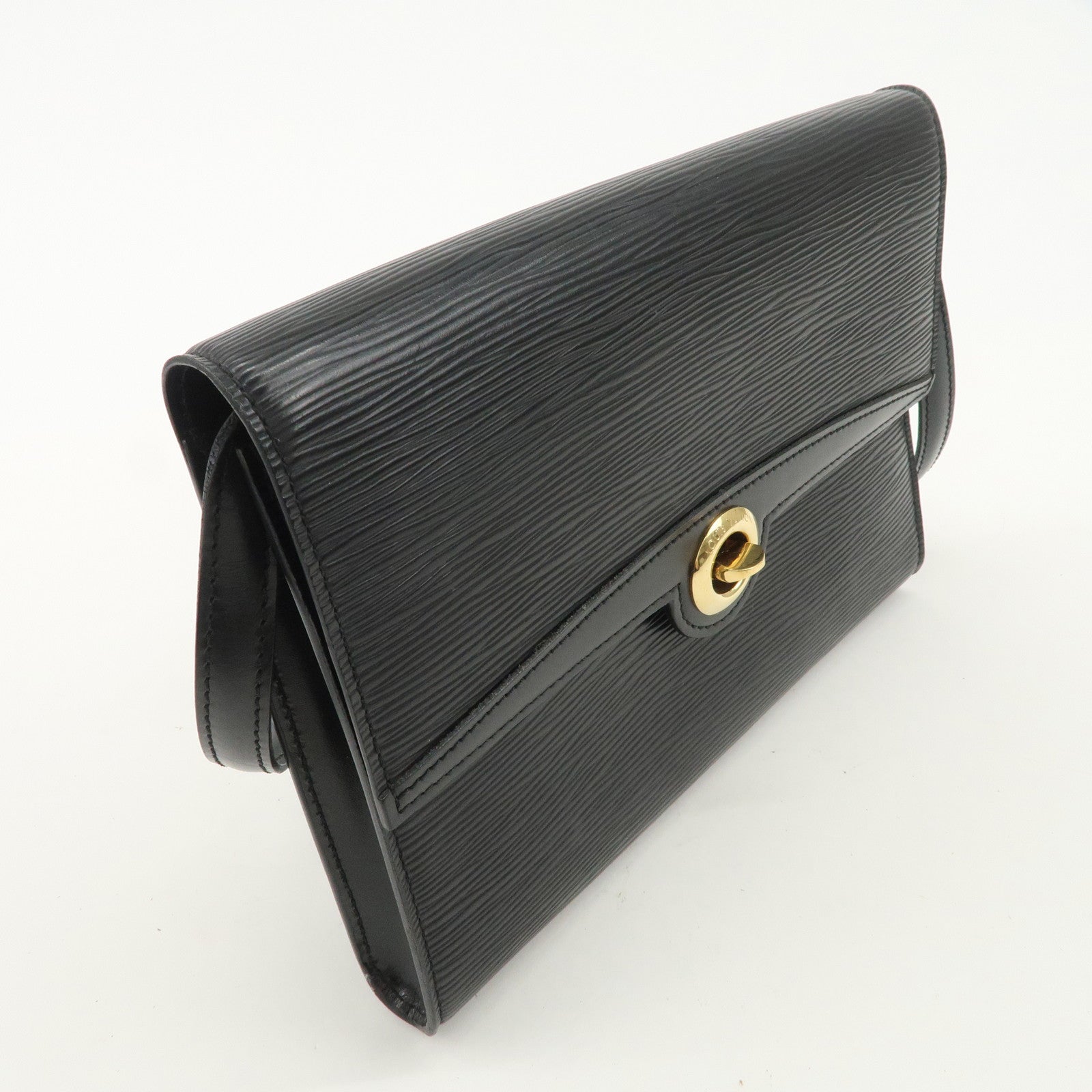 Louis Vuitton Epi Leather Arche Shoulder Crossbody Bag Noir M52572