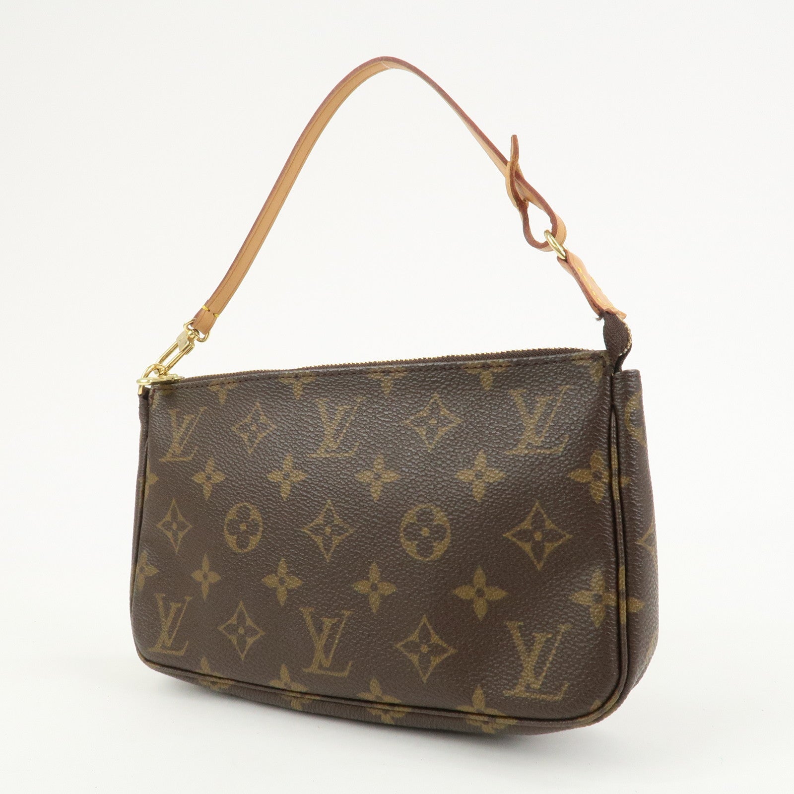 Louis Vuitton Monogram Pochette Accessoires Pouch Hand Bag M51980
