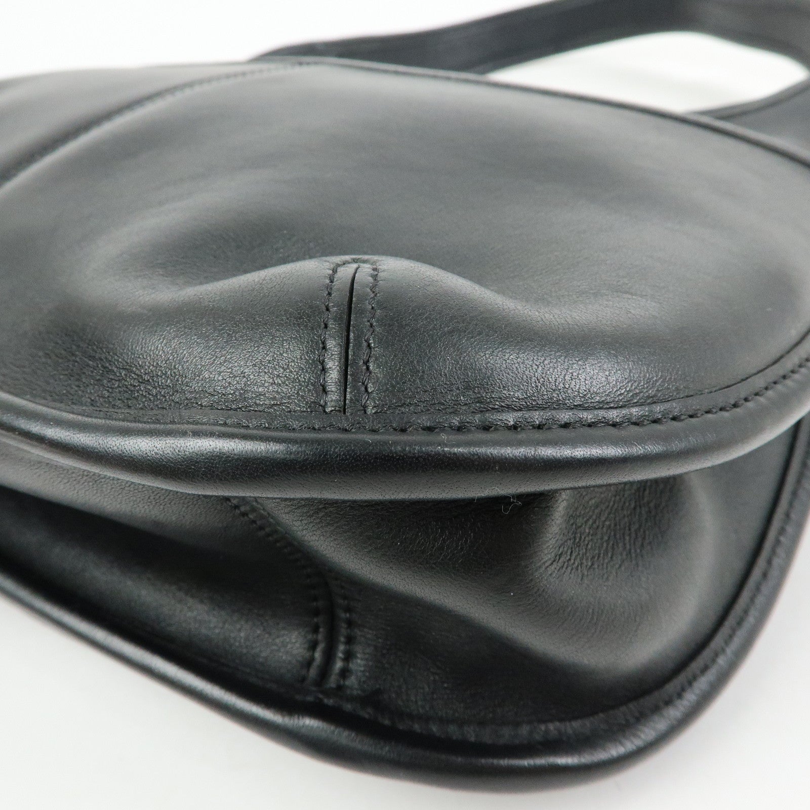 COACH Ergo Leather Shoulder Bag Hand Bag Black