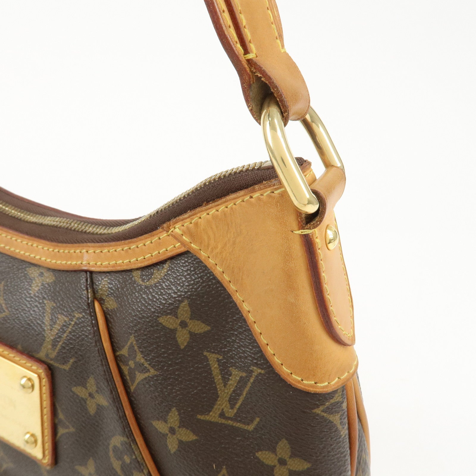 Louis Vuitton Monogram Thames PM Shoulder Bag Brown M56384