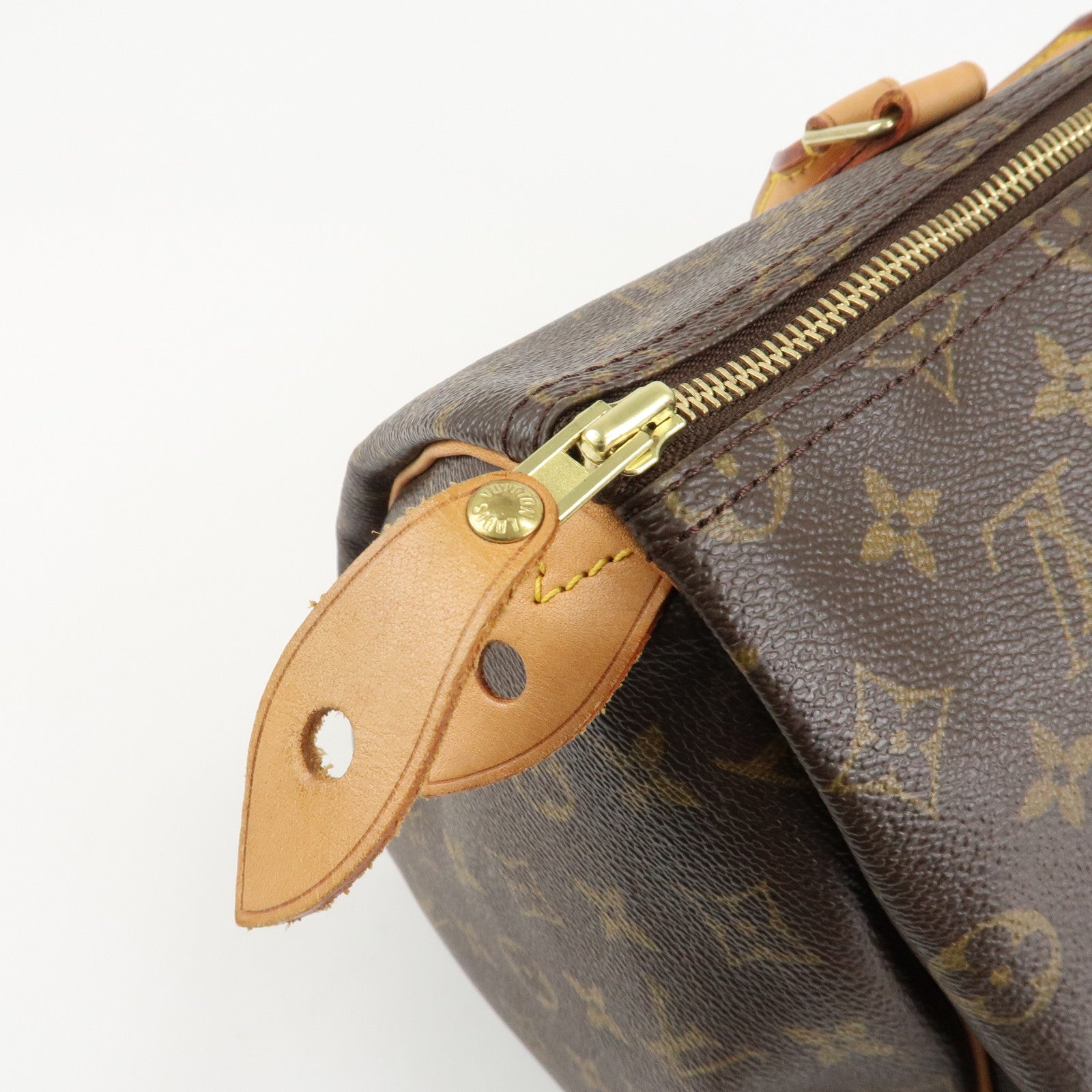 Louis Vuitton Monogram Speedy 35 Hand Bag Boston Bag M41524 Used