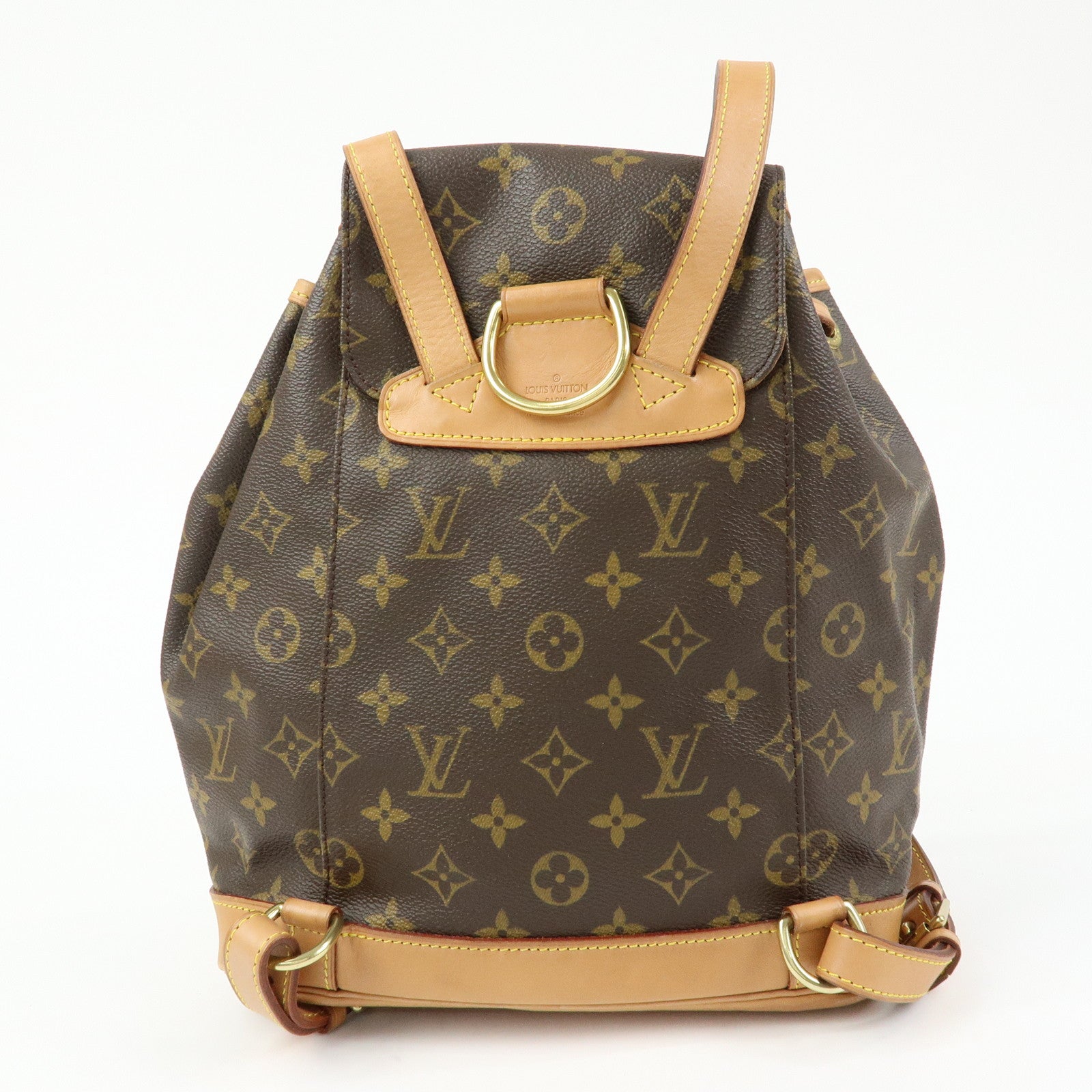 Louis Vuitton Monogram Montsouris MM Backpack Brown M51136