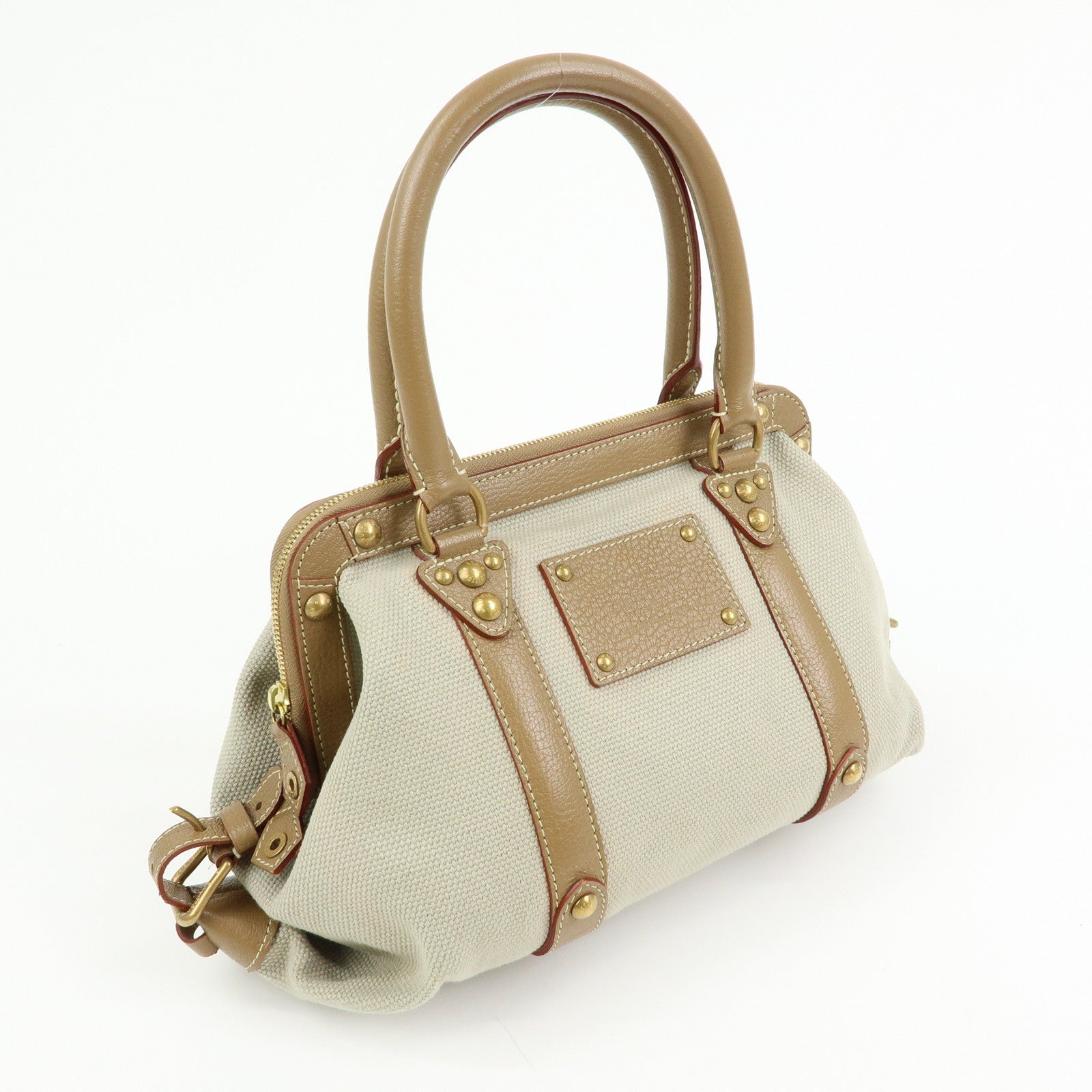 Louis Vuitton Toile Trianon Sac de Nuit MM Canvas Hand Bag M48826