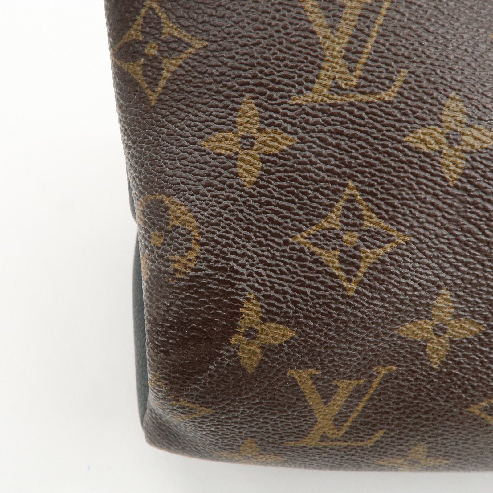 Louis Vuitton Monogram Pallas 2Way Bag Hand Bag Noir M42756