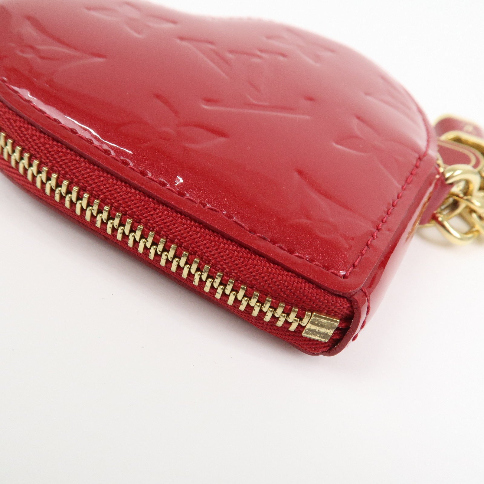 Louis Vuitton Monogram Vernis Porte Monnaie Coeur Coin Case M93562