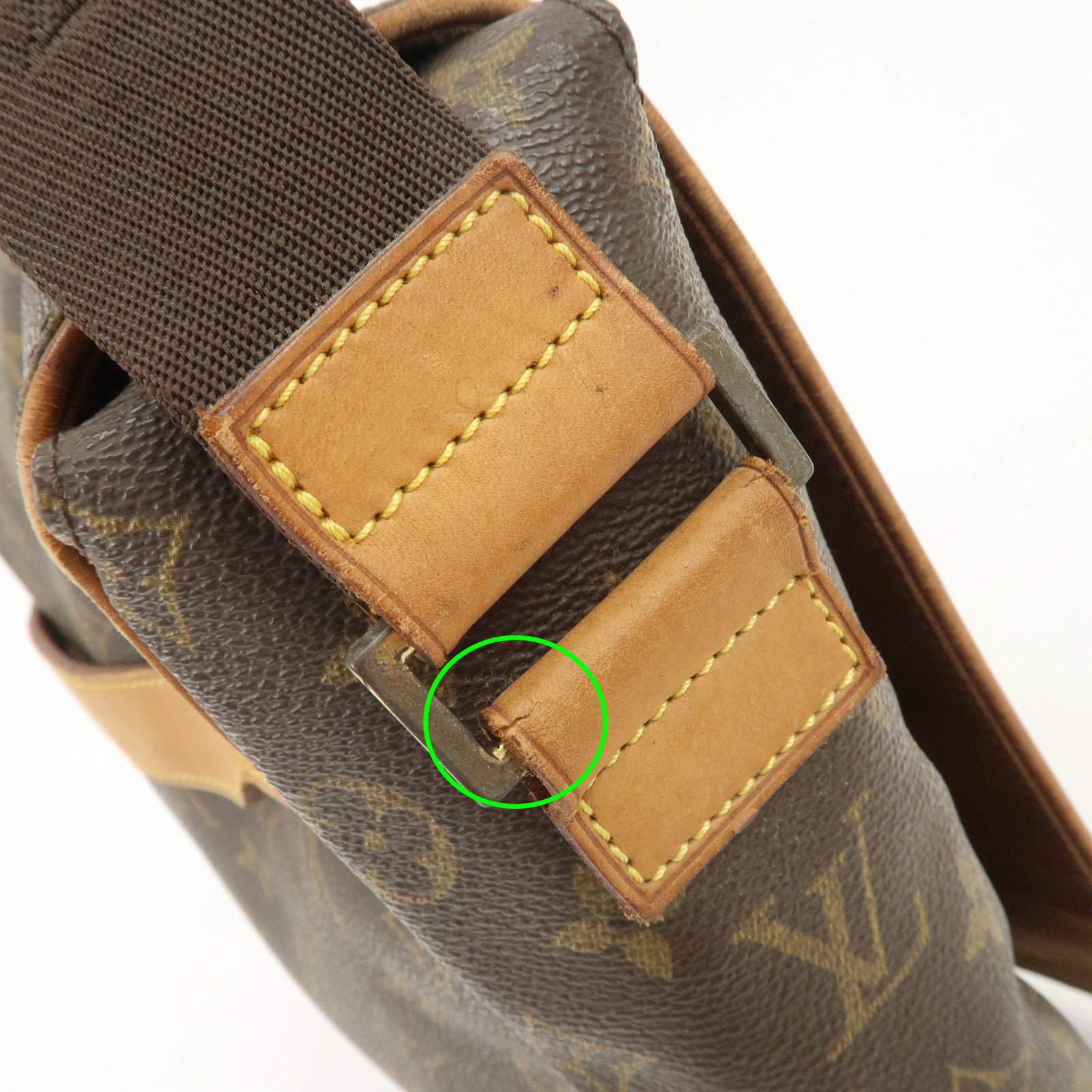 Louis Vuitton Monogram Abbesses Messenger Bag Brown M45257