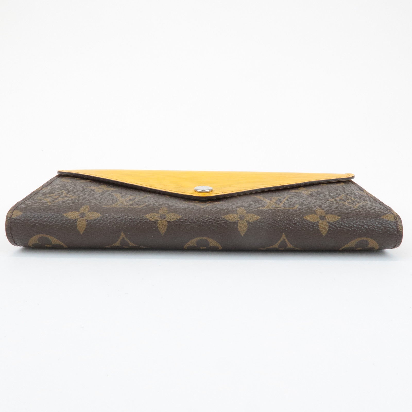 Louis Vuitton Monogram Epi Portefeuille Marie Louron Yellow M60506 Used