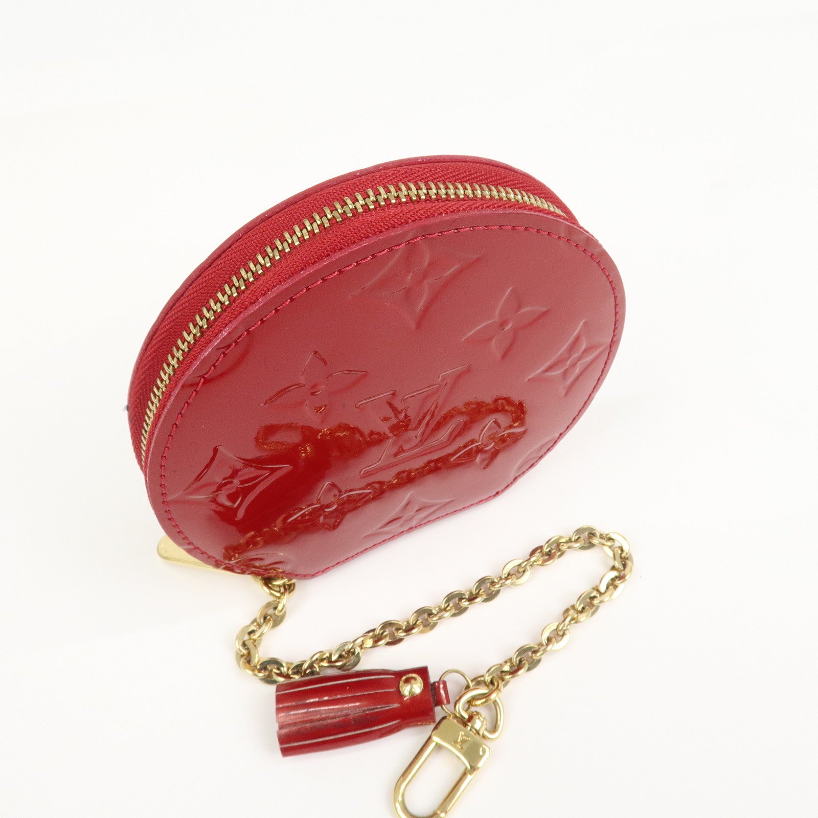 Louis Vuitton Monogram Vernis Vernis Leather Pomme d'Amour M9141M