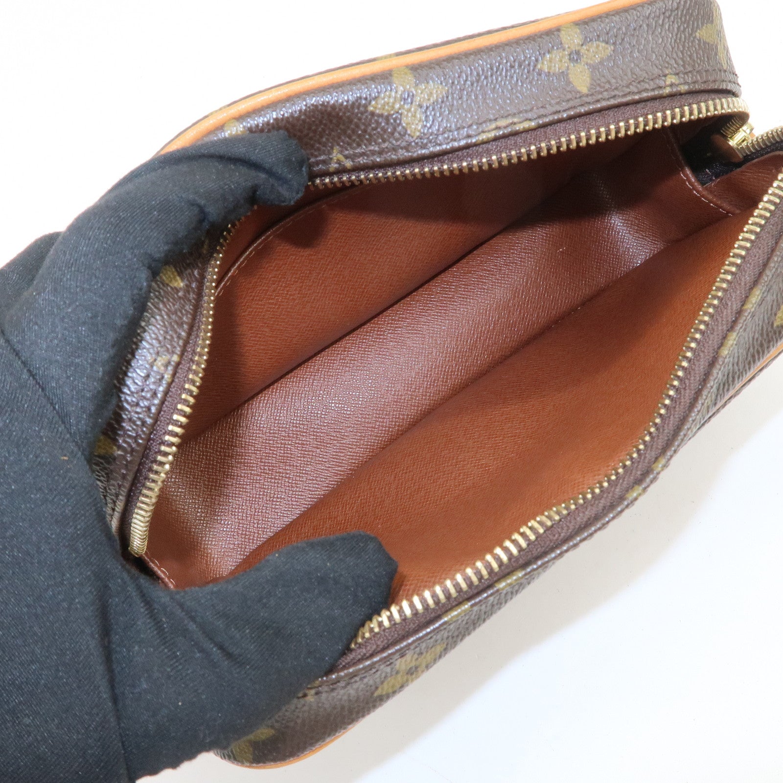 Louis Vuitton Monogram Pochette Cite Shoulder Bag Brown M51183