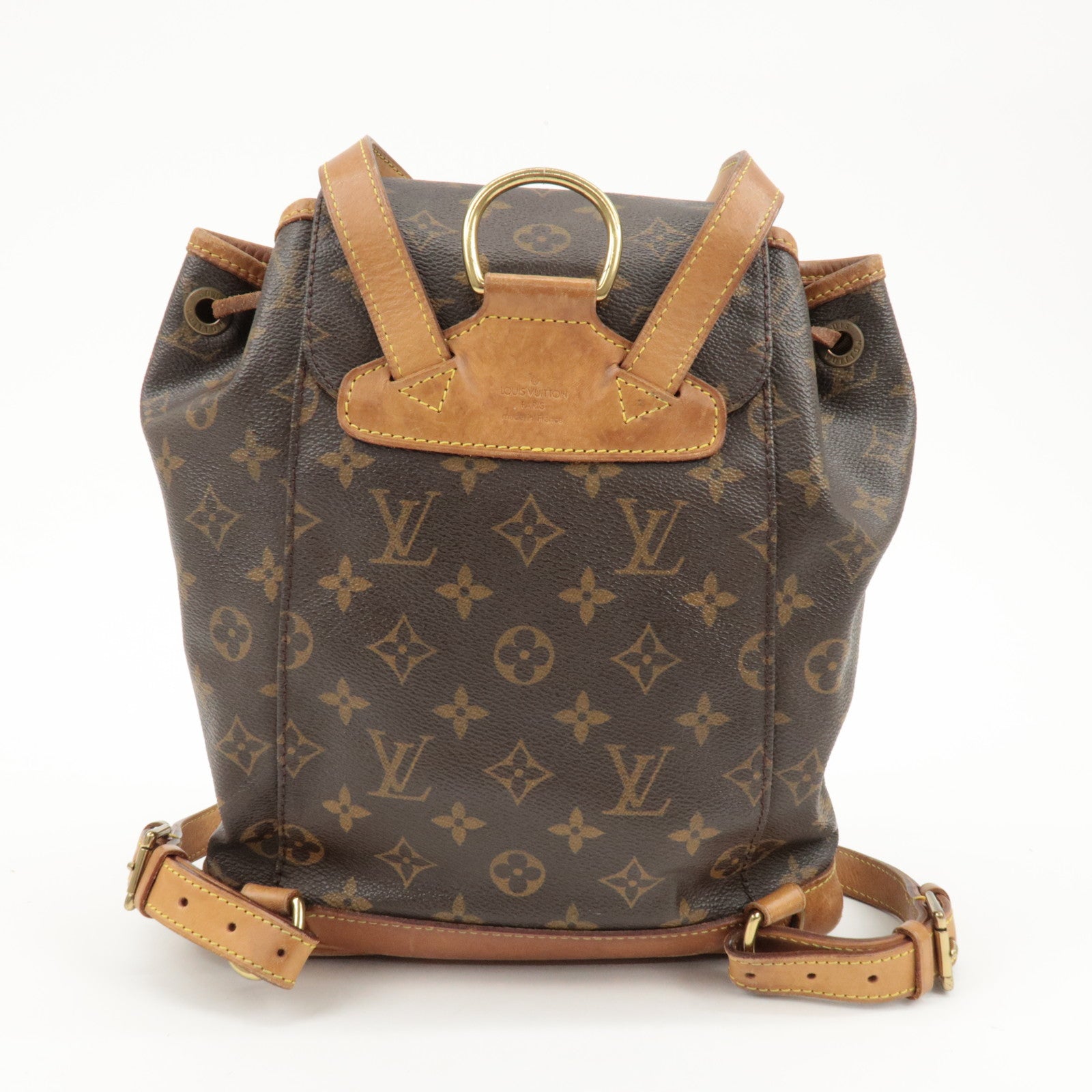 Louis Vuitton Monogram Montsouris MM Backpack Brown M51136 Used