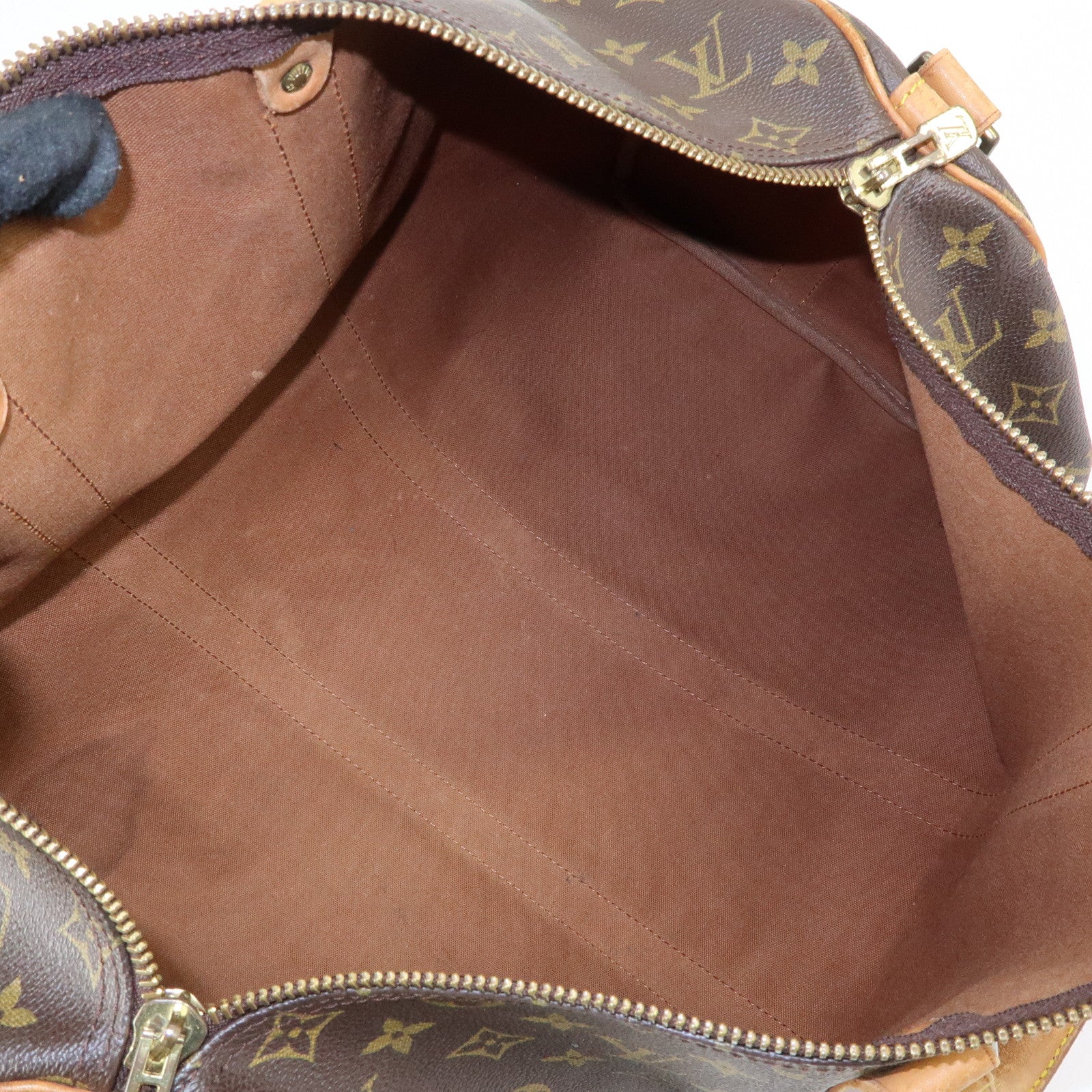 Louis Vuitton Monogram Keep All Bandouliere 45 Boston Bag M41418