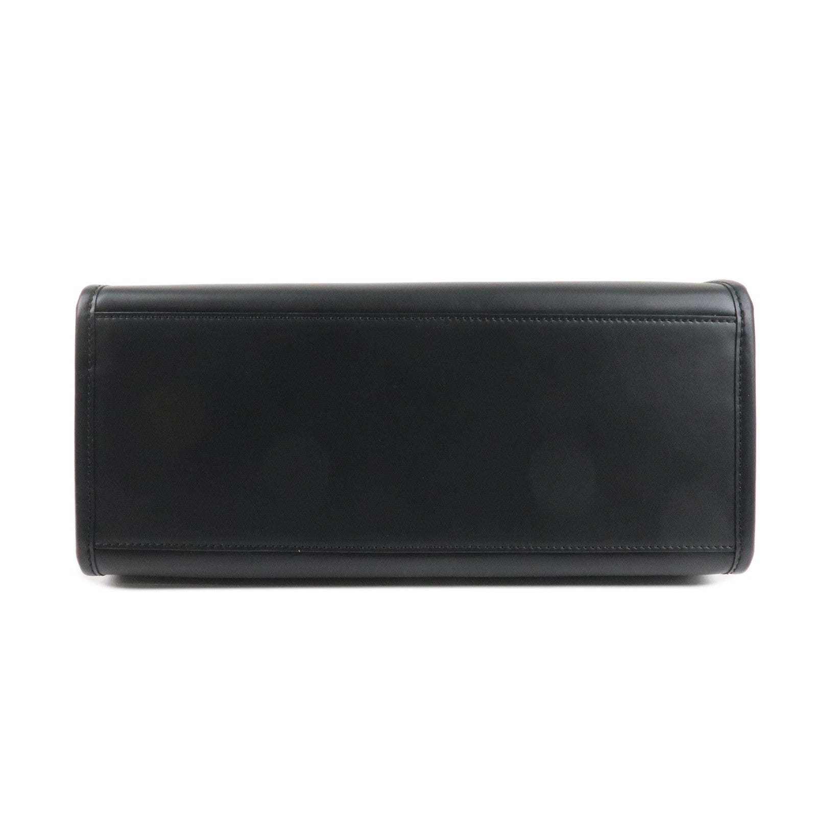 FENDI VERSACE FENDACE Leather Sunshine Medium Tote Bag 8BH386 Used