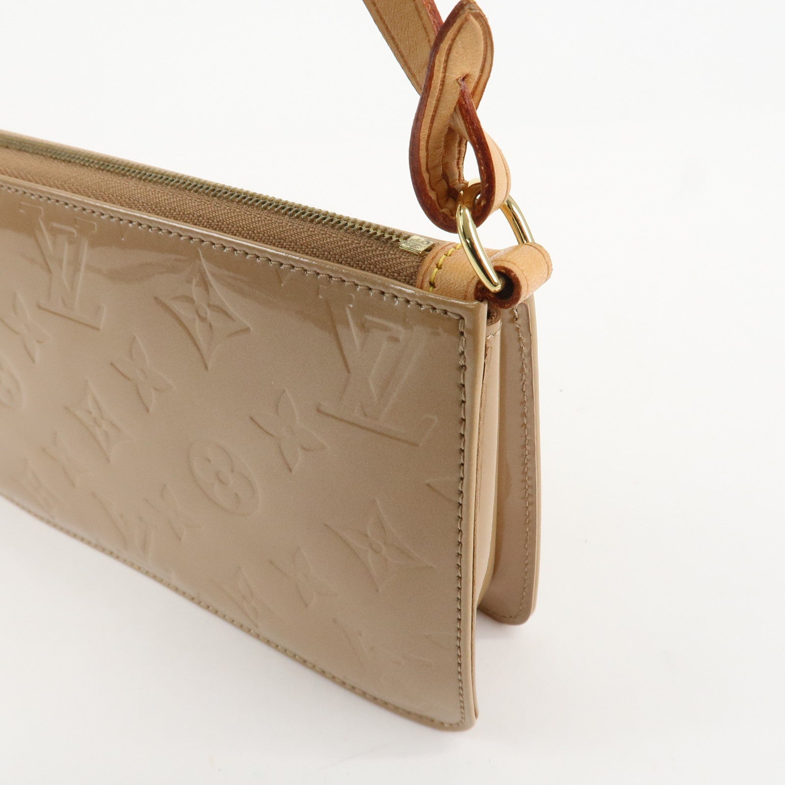 Louis Vuitton Monogram Vernis Pochette Accessoires Noisette M91343 Used