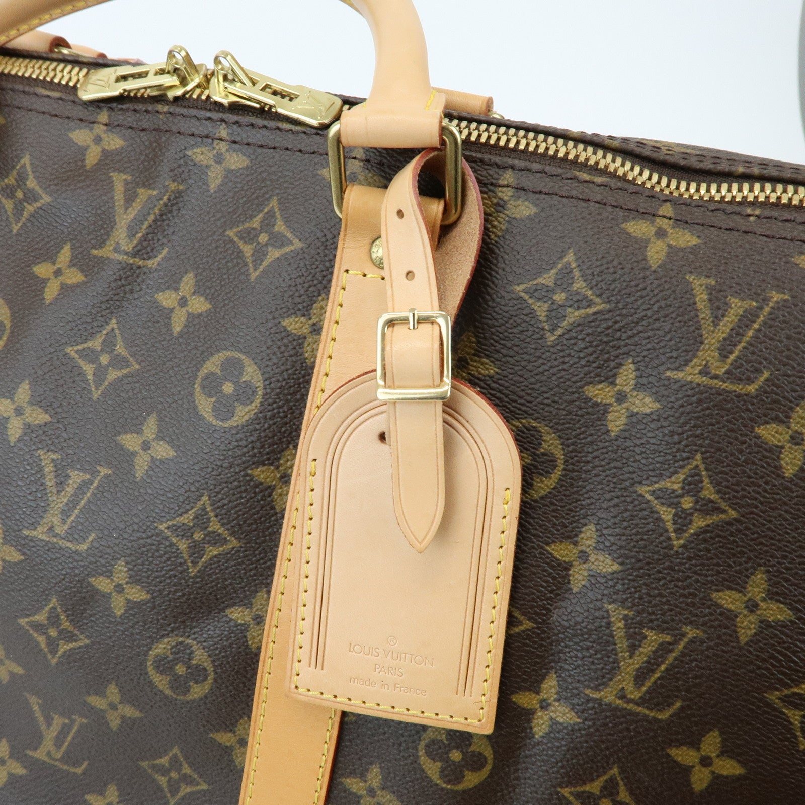 Louis Vuitton Monogram Keep All Bandouliere 60 Boston Bag M41412
