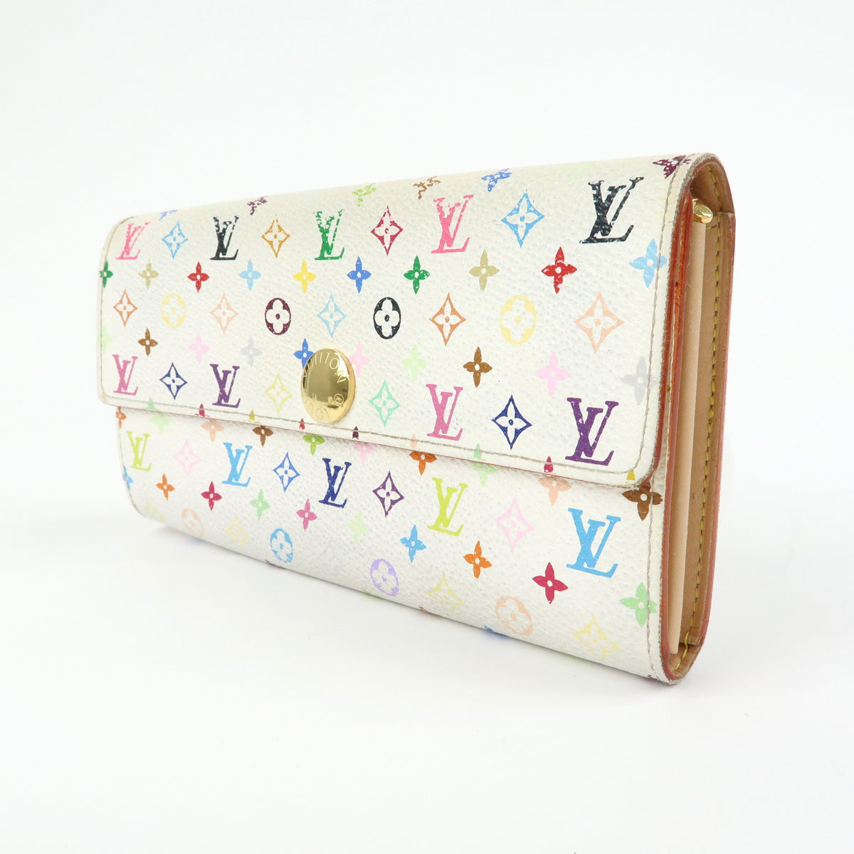 Louis Vuitton Monogram Multicolor Portefeuille Sarah Long Wallet