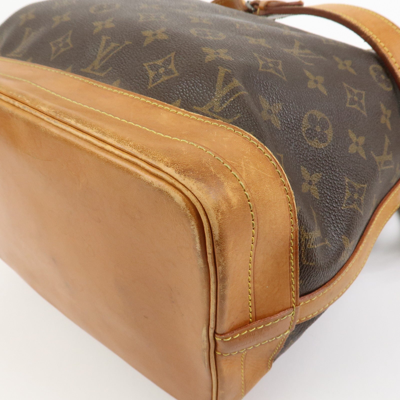 Louis Vuitton Monogram Noe Shoulder Bag Hand Bag Brown M42224