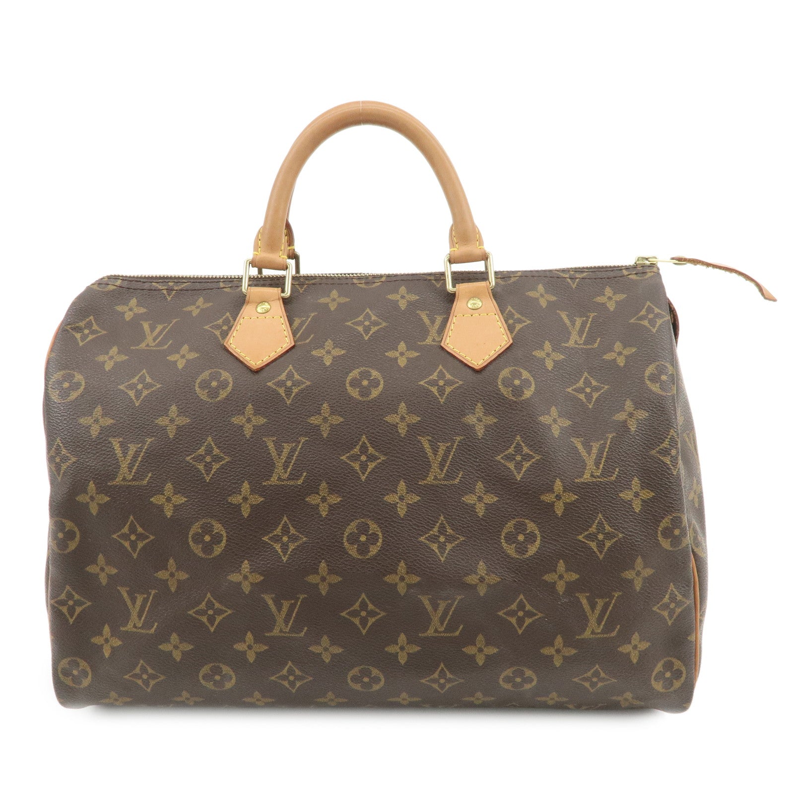Louis Vuitton Monogram Speedy 35 Boston Bag Hand Bag M41524