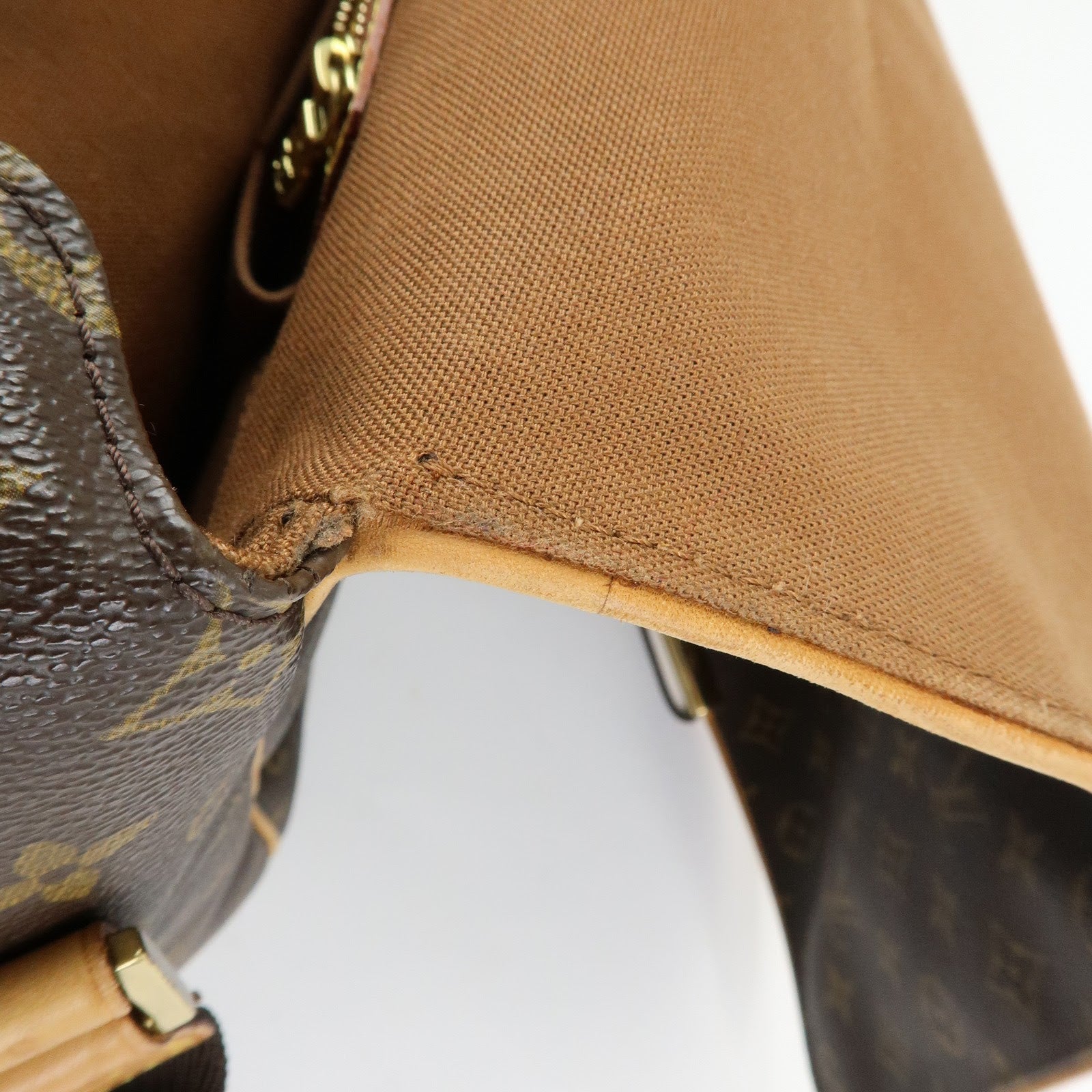 Louis Vuitton Monogram Abbesses Messenger Bag Brown M45257