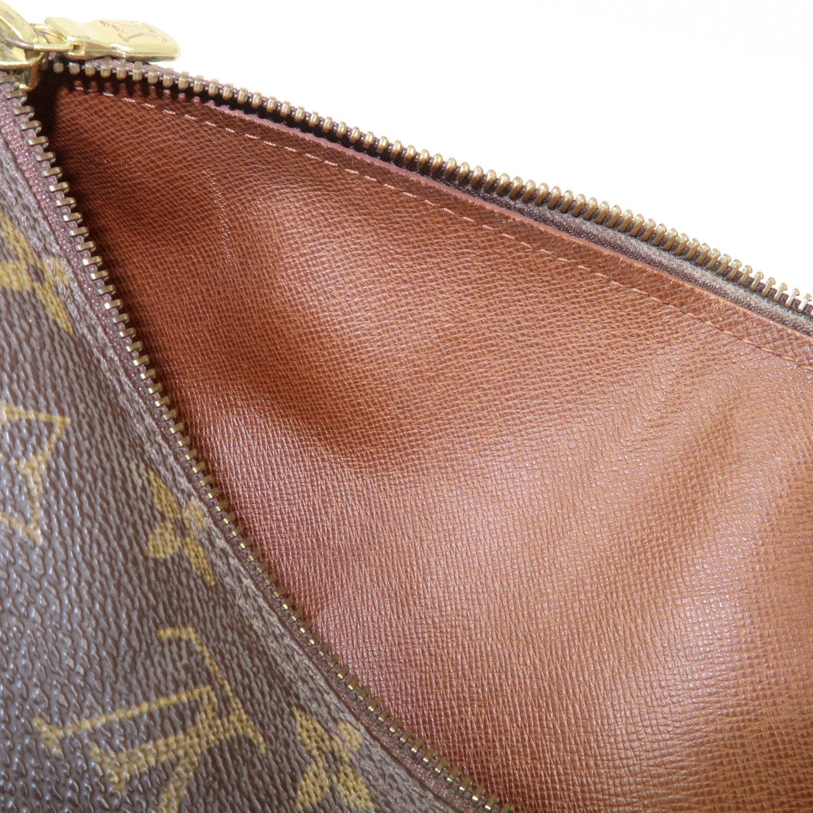 Louis Vuitton Monogram Papillon 30 Hand Bag Brown M51385
