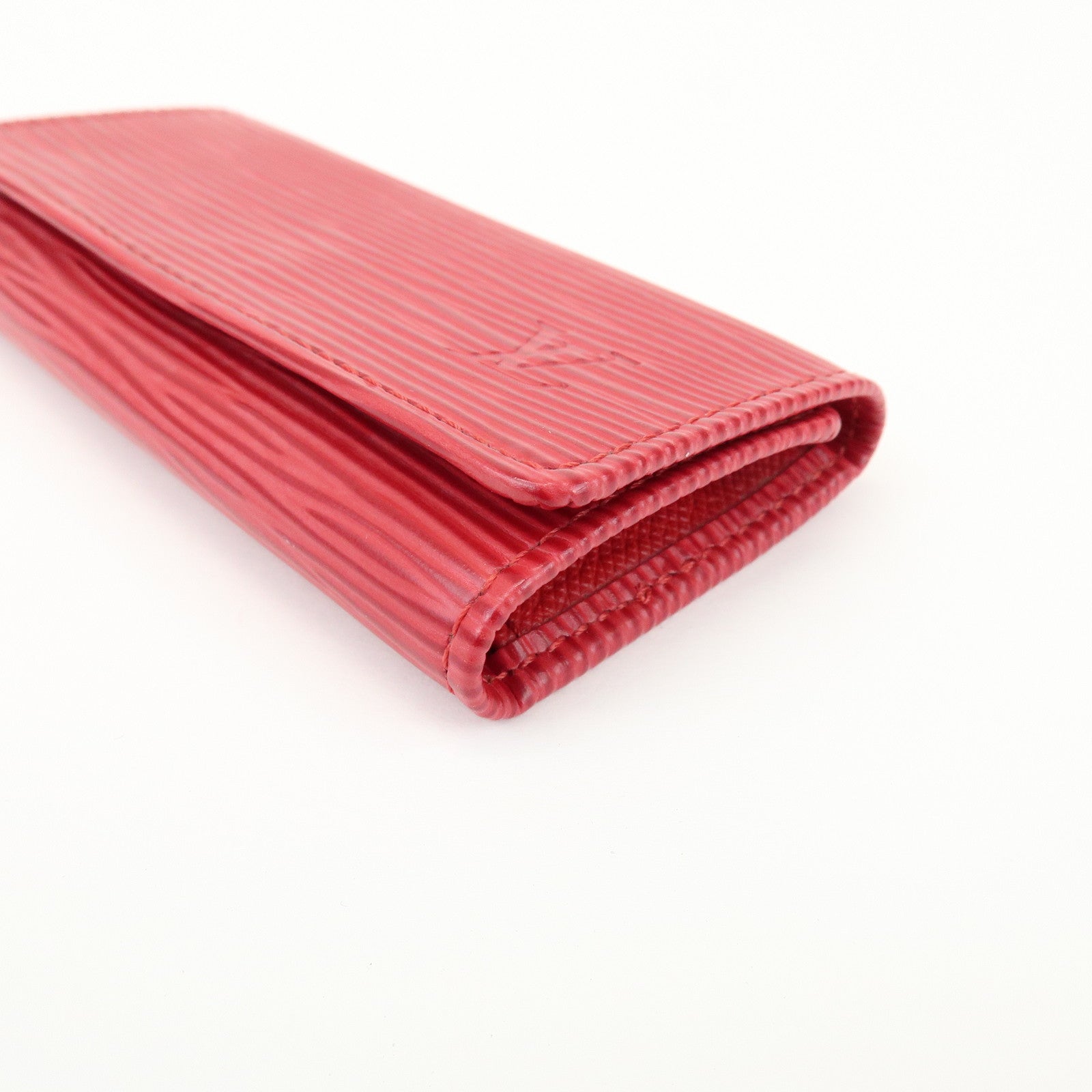 Louis Vuitton Epi Leather Multicle 4 Key Case Rouge M6382E