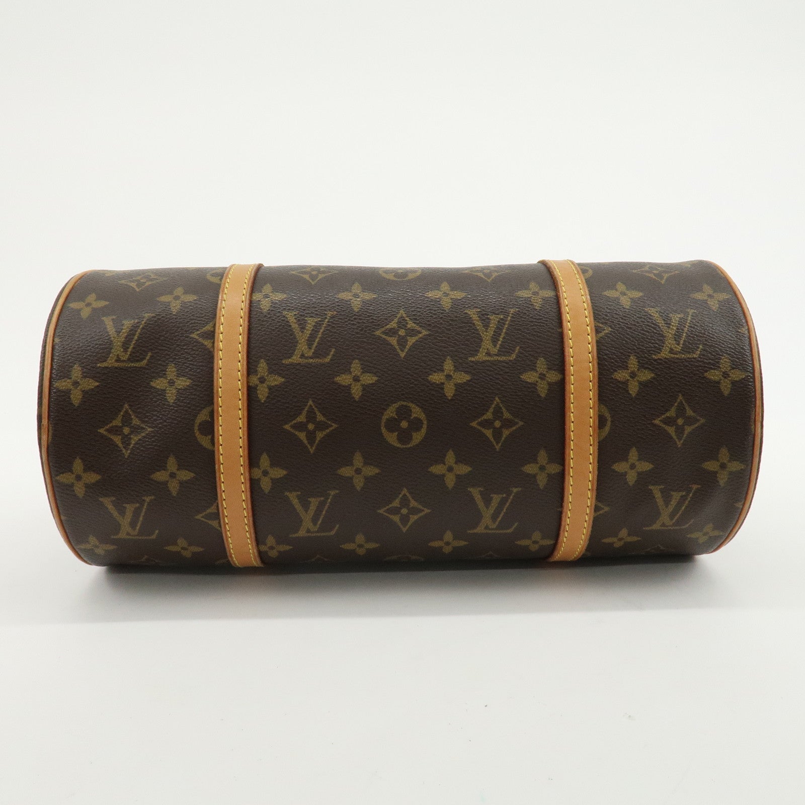 Louis Vuitton Monogram Papillon 30 Hand Bag New Style Brown M51385