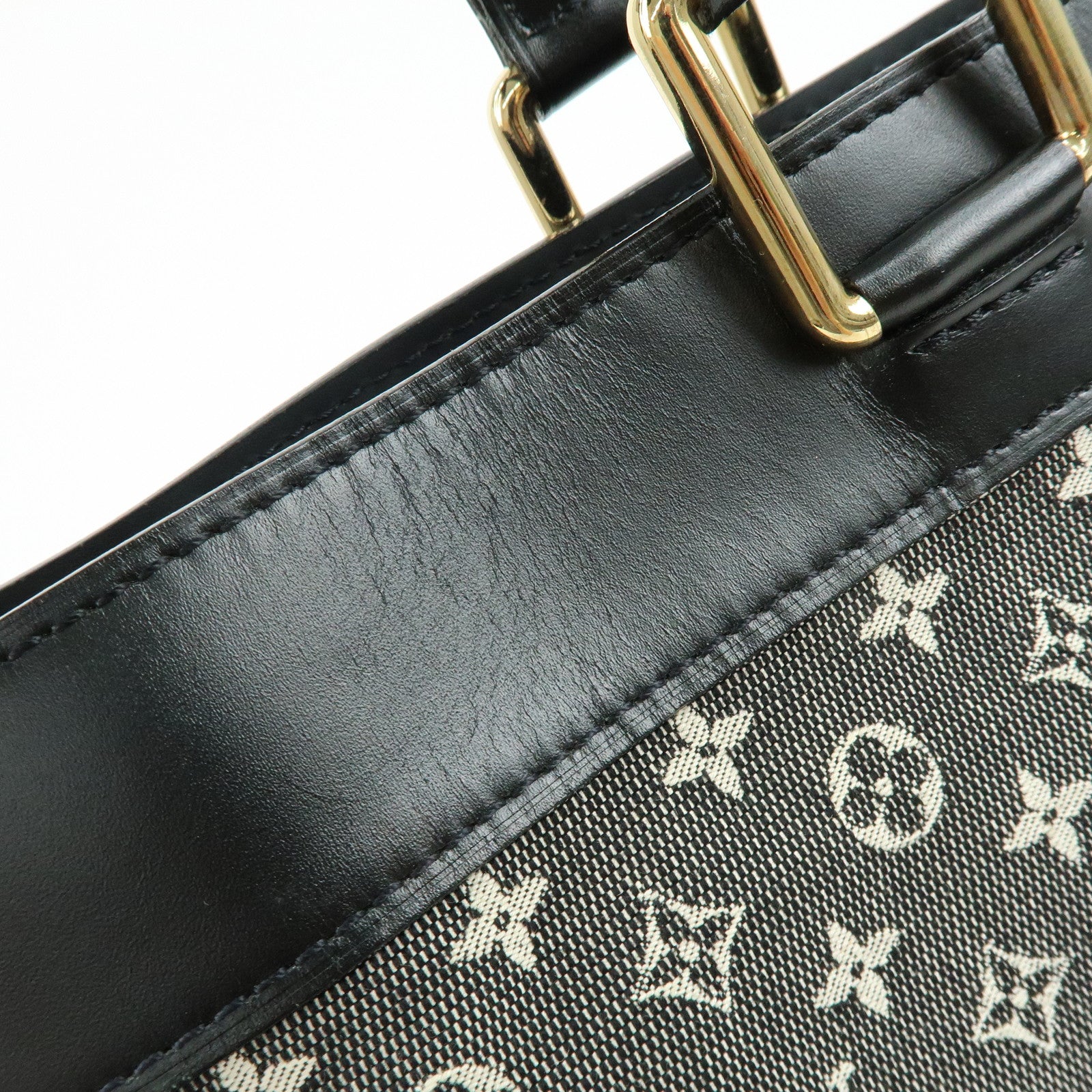 Louis Vuitton Monogram Mini Lucille GM Tote Hand Bag Noir M92609