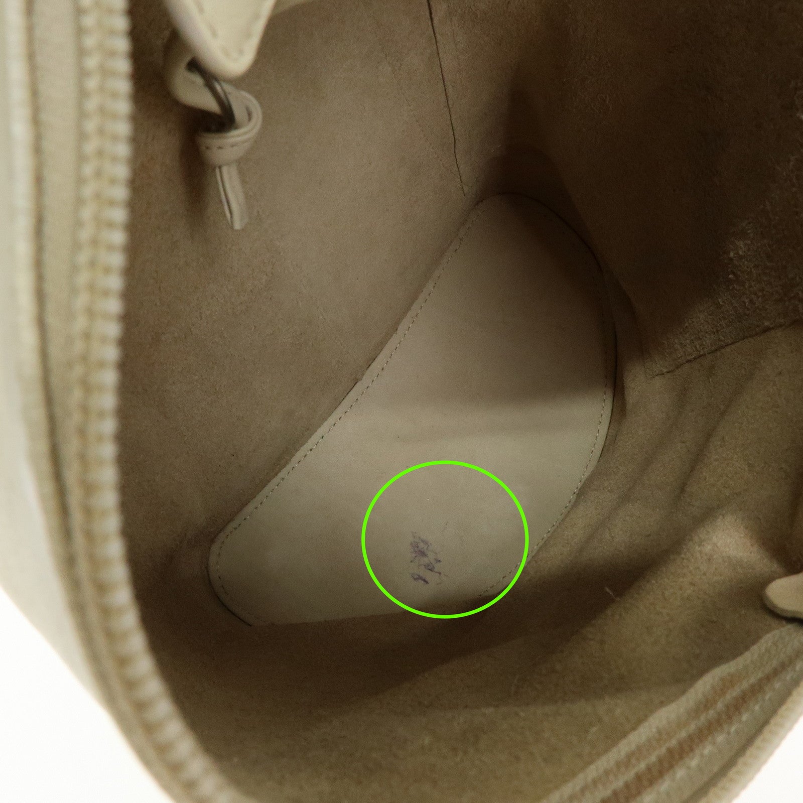 LOEWE Anagram Anton Leather Backpack Rucksuck Ivory