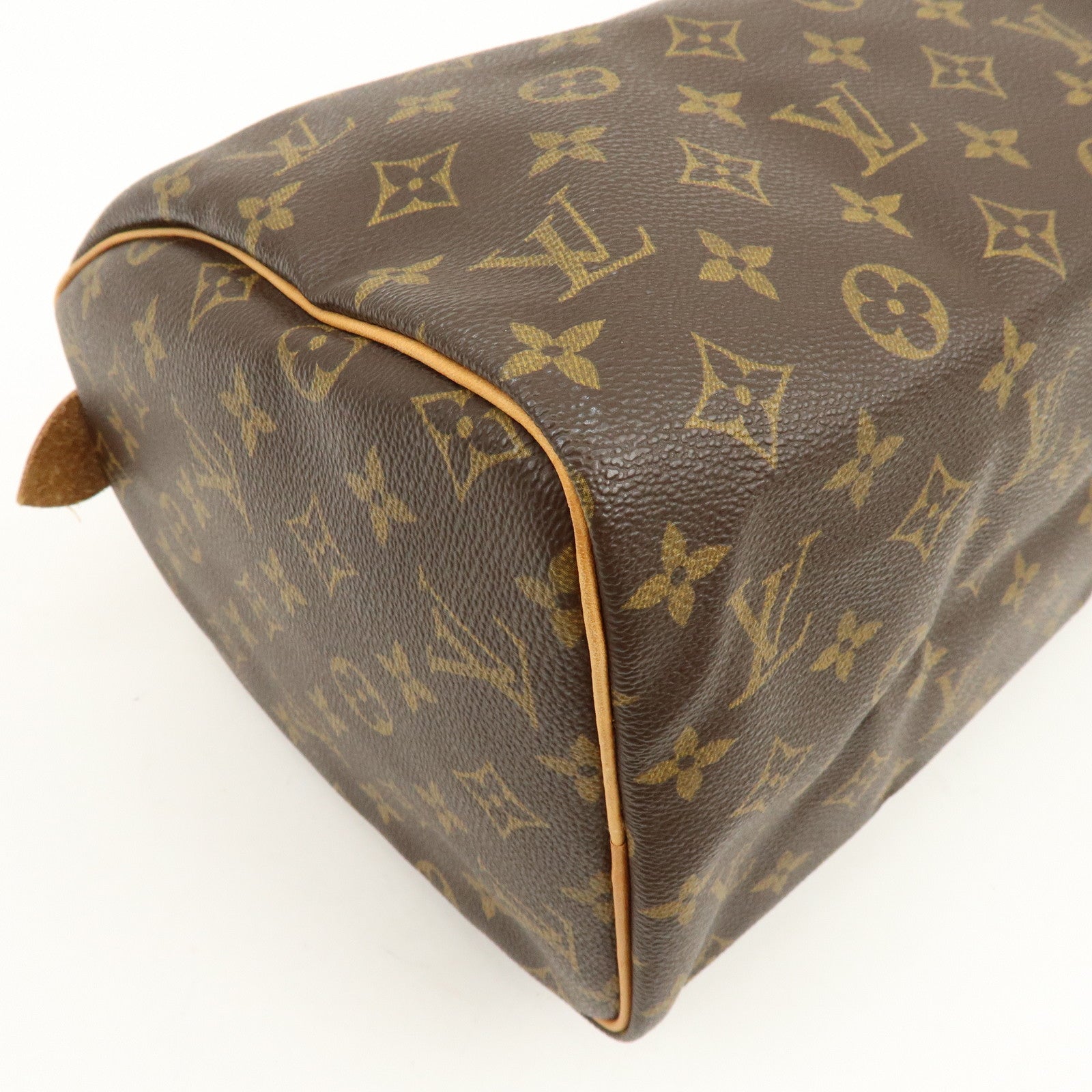 Louis Vuitton Monogram Speedy 30 Boston Bag Hand Bag Brown M41526