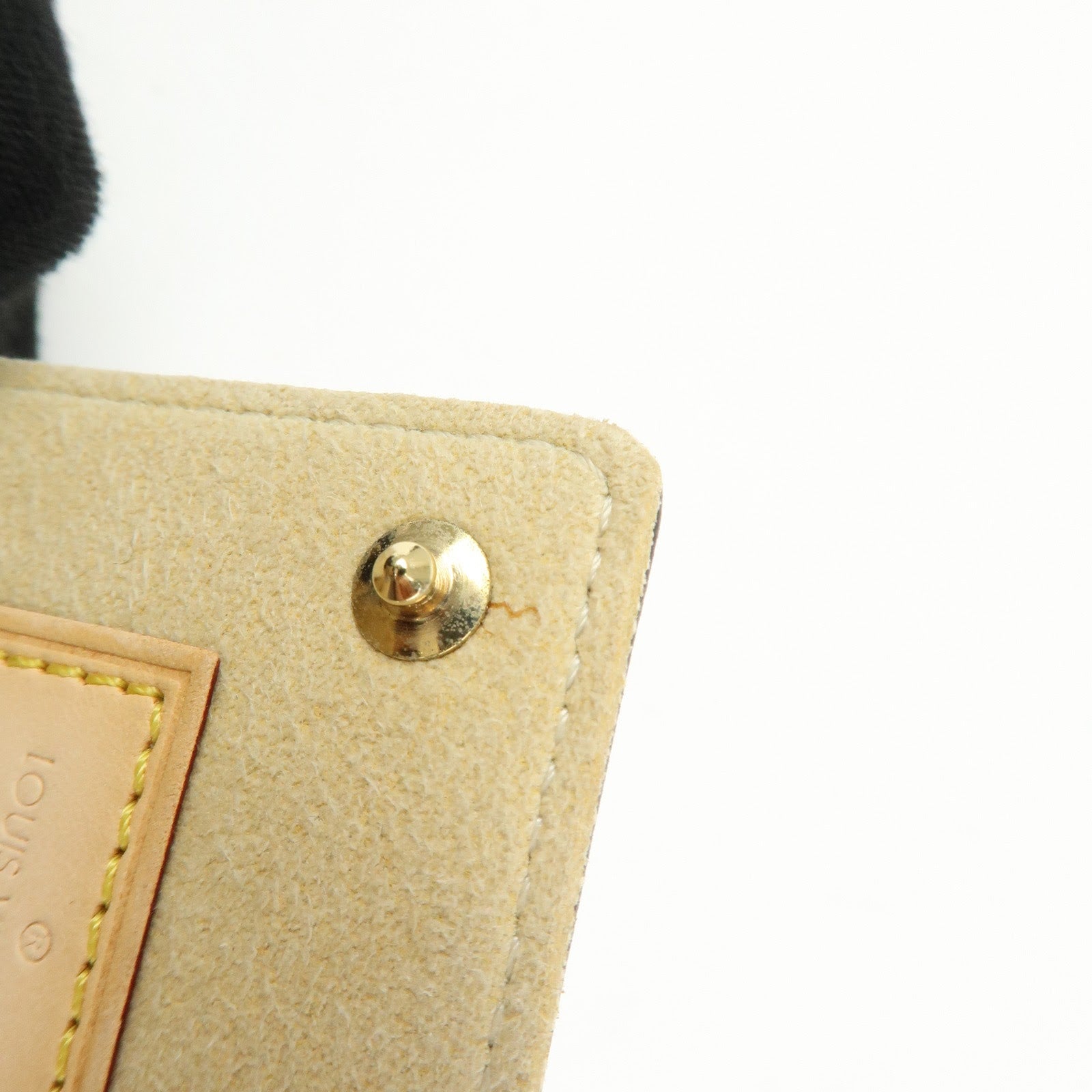 Louis Vuitton Monogram Canvas Jewelry Case Ring Box SN3049