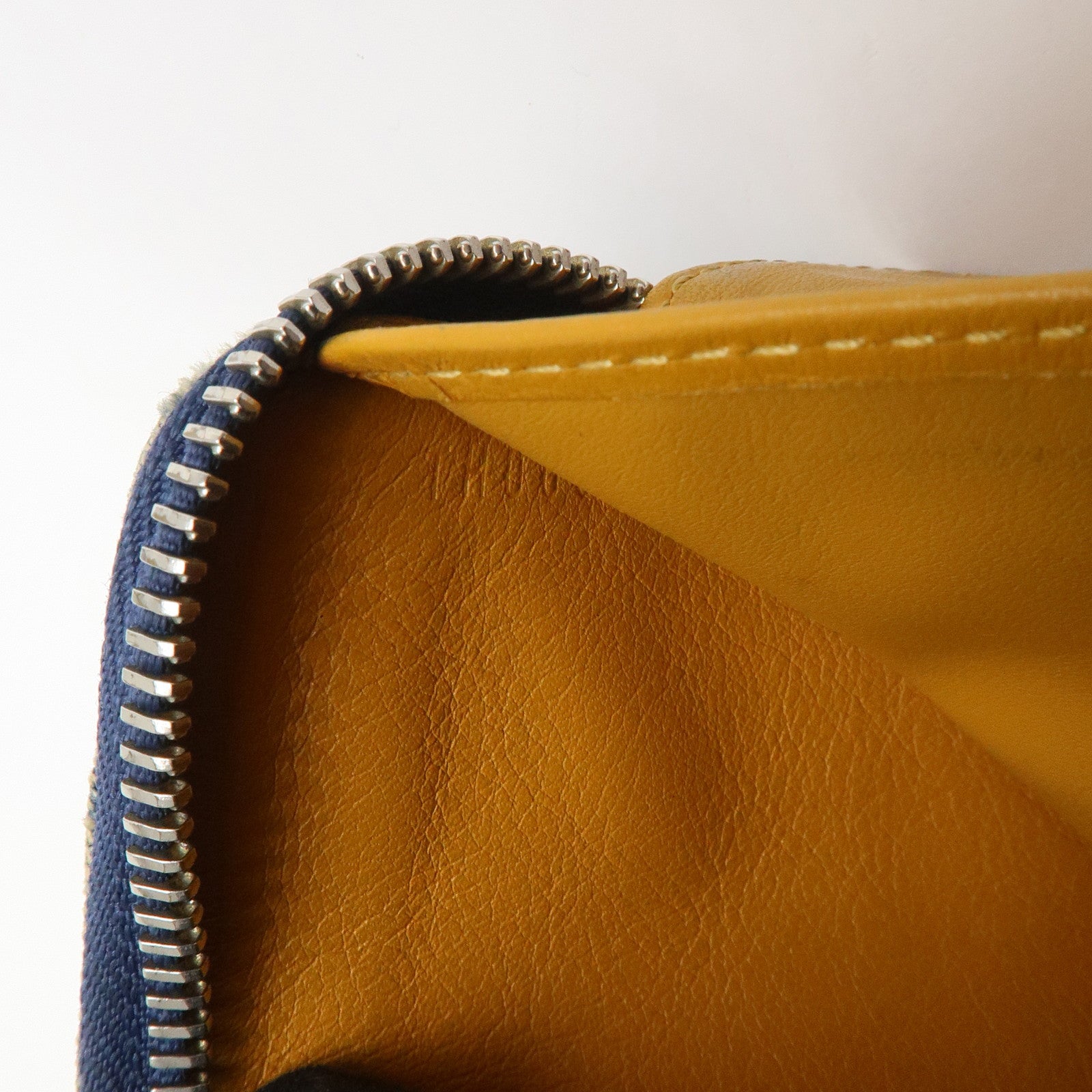 Louis Vuitton Monogram Denim Mini Zippy Wallet Blue M95342