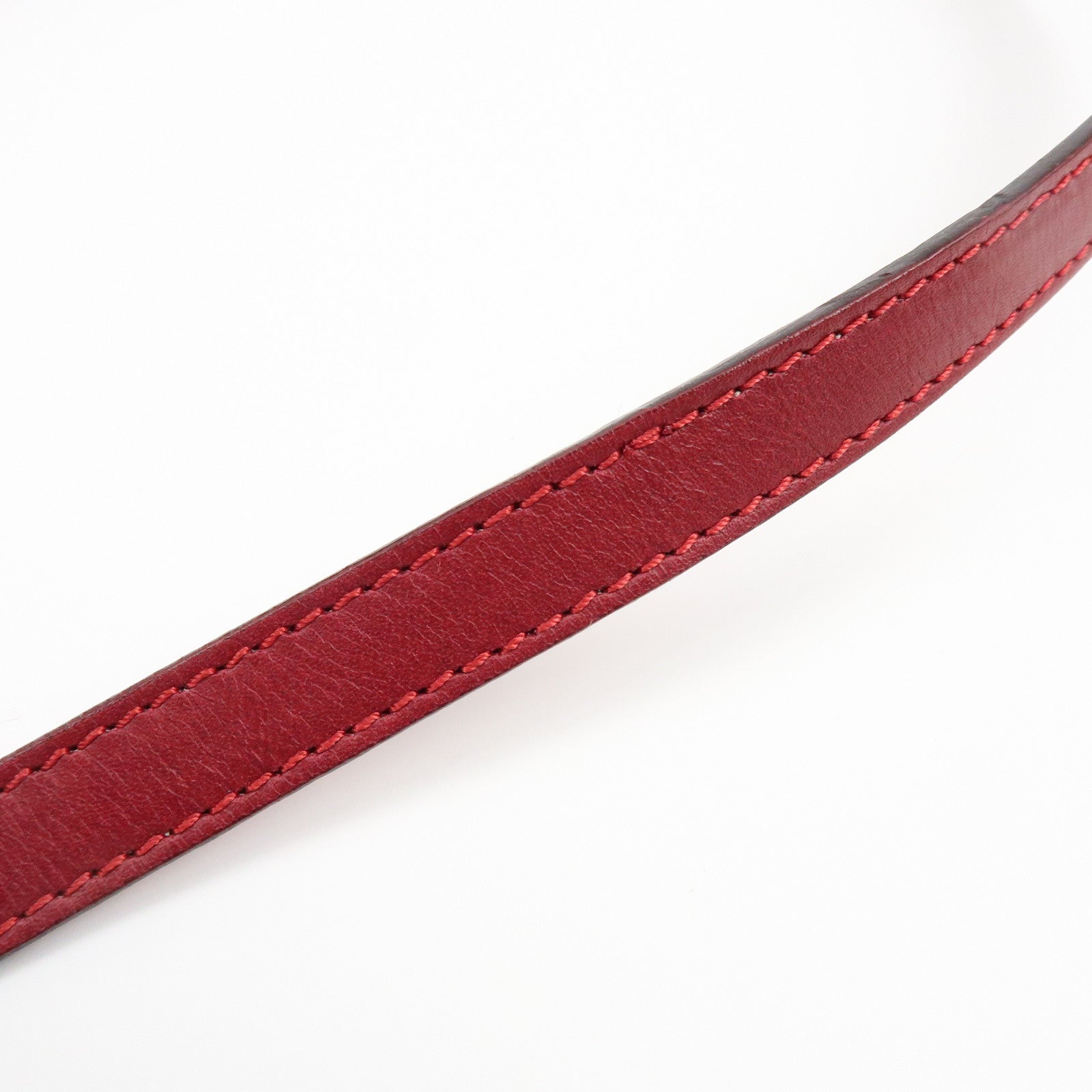 Chloe Victoria Leather 2Way Bag Shoulder Bag Hand Bag Red