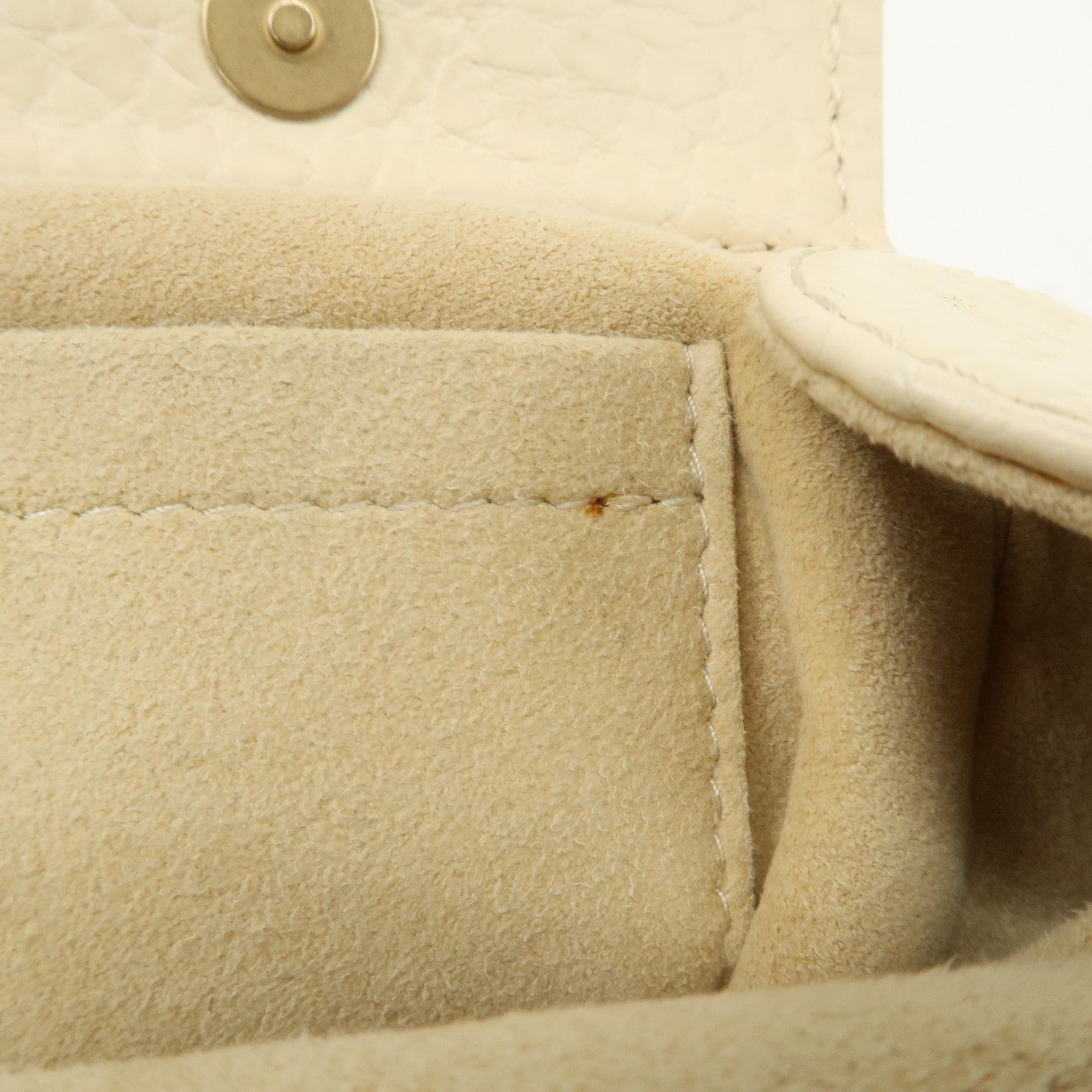 Louis Vuitton Monogram Mini Lin Trapeze PM Hand Bag Caramel M40059 Used