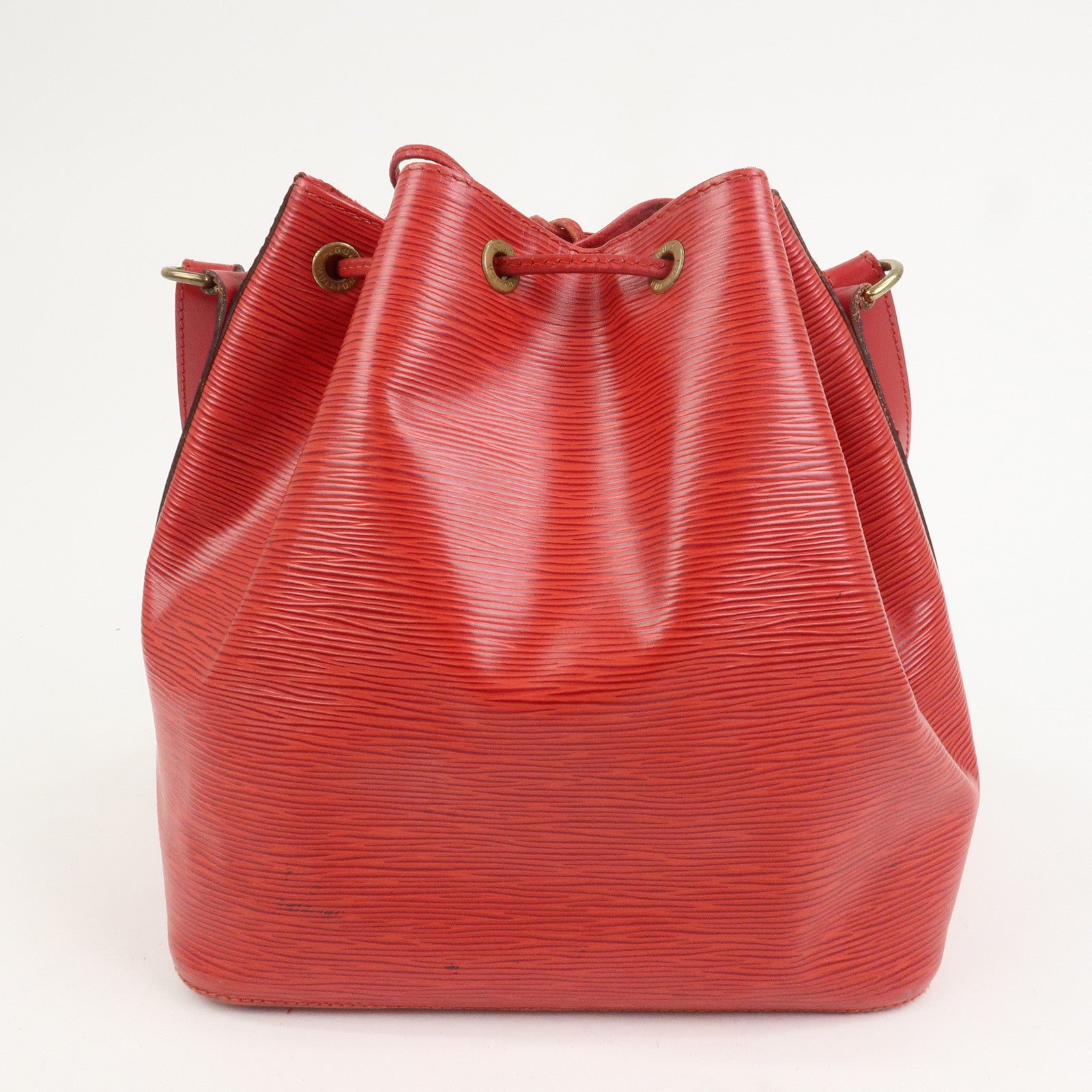 Louis Vuitton Epi Petit Noe Shoulder Bag Castilian Red M44107