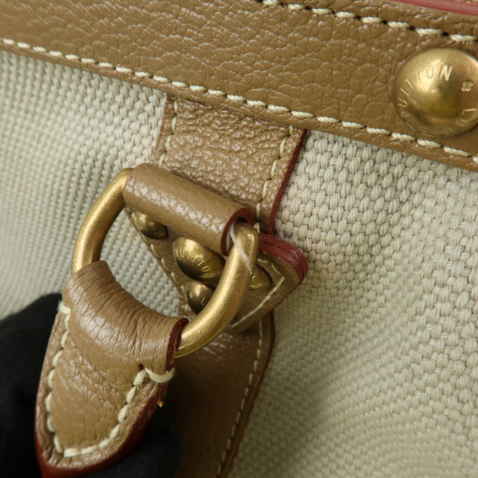 Louis Vuitton Toile Trianon Sac de Nuit MM Canvas Hand Bag M48826