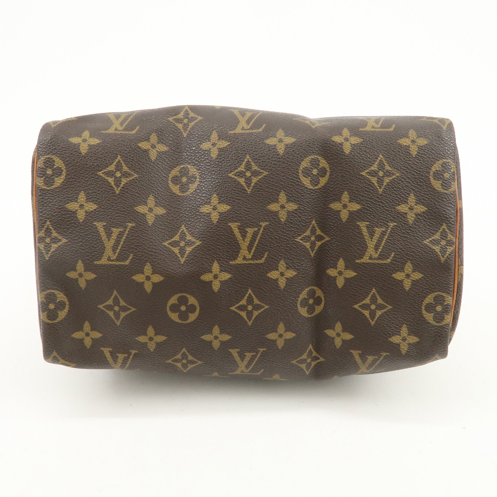 Louis Vuitton Monogram Speedy 25 Boston Bag Hand Bag Brown M41528