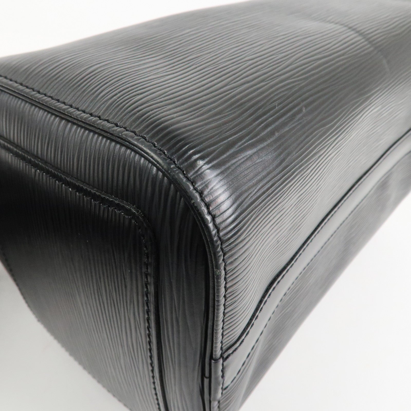 Louis Vuitton Epi Speedy 25 Hand Bag Boston Bag Noir M59032 Used