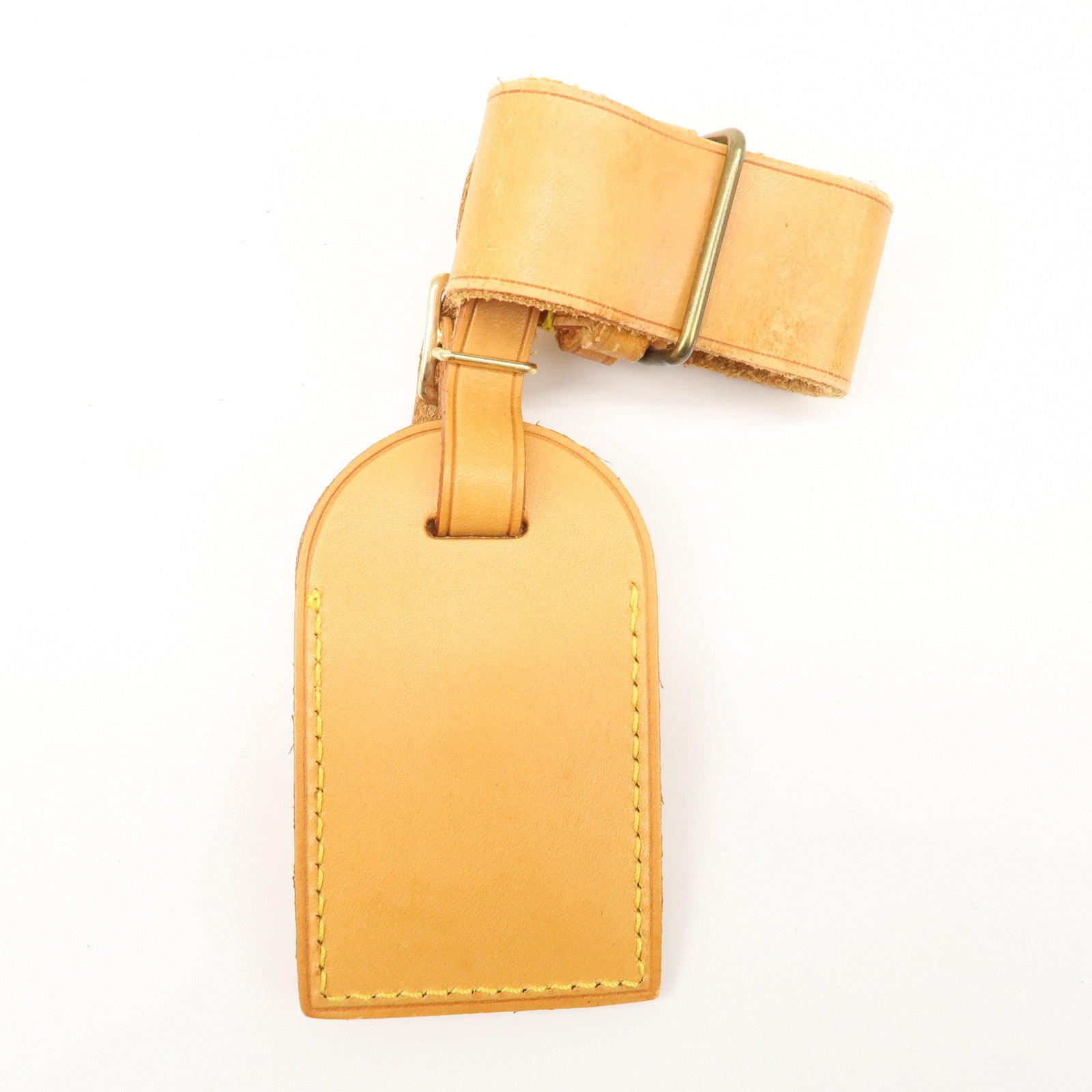 Louis Vuitton Set of 15 Nume Leather Name Tag & Poignet Natural Used