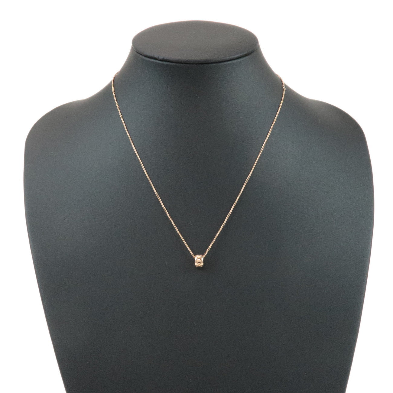 CHANEL COCO Crush Necklace K18PG 750PG Rose Gold J12306
